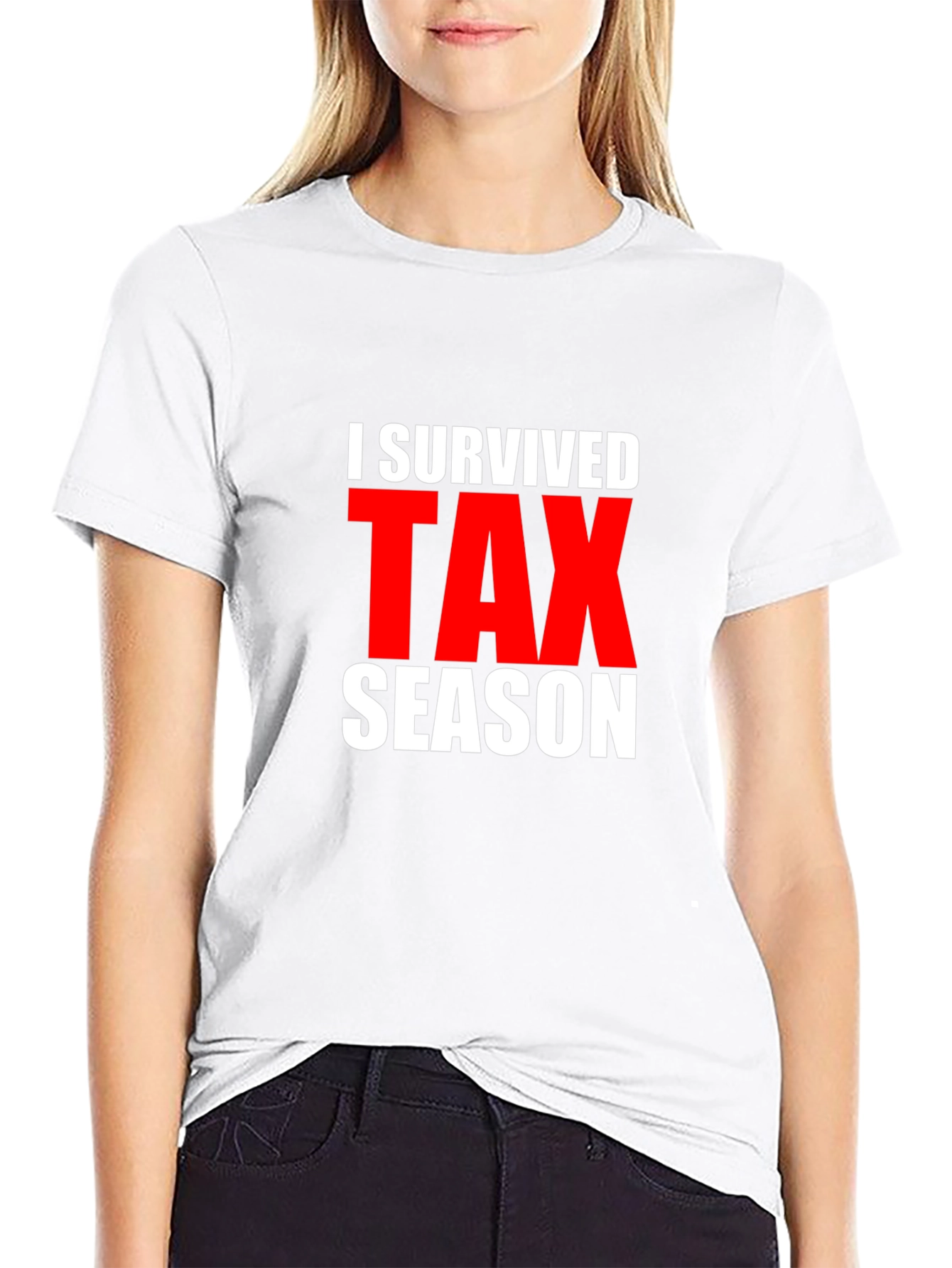 I Survived Tax Season Graphic Tee