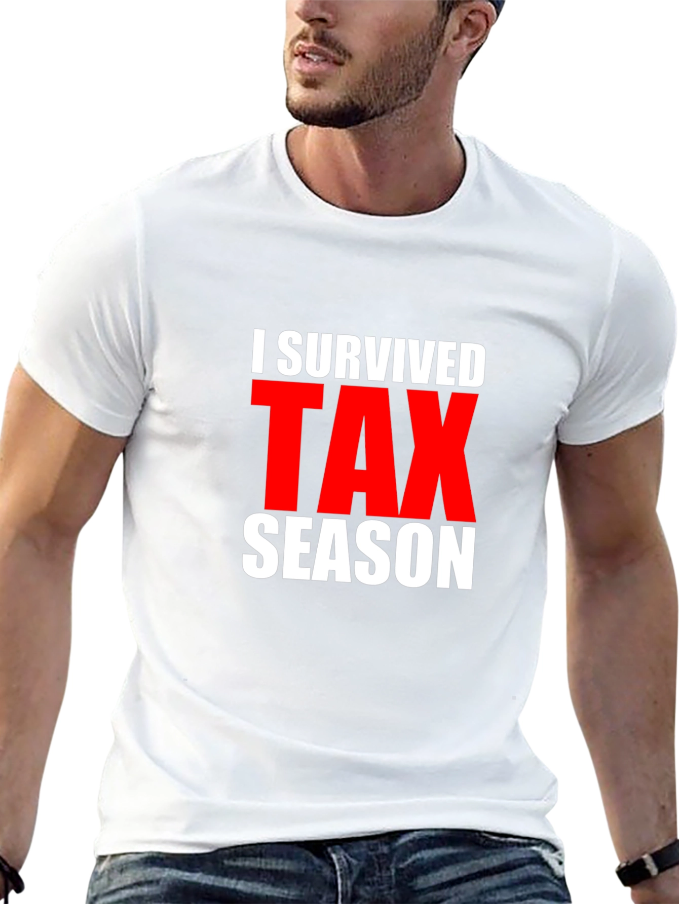 I Survived Tax Season Graphic Tee