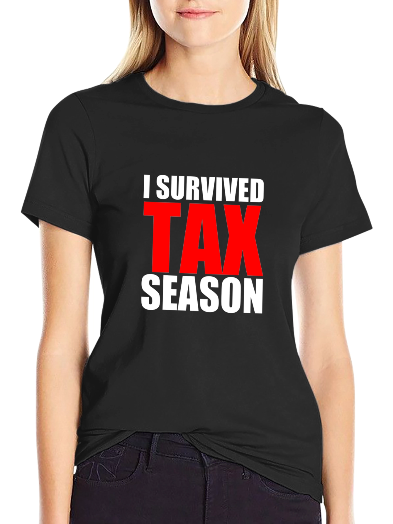 I Survived Tax Season Graphic Tee