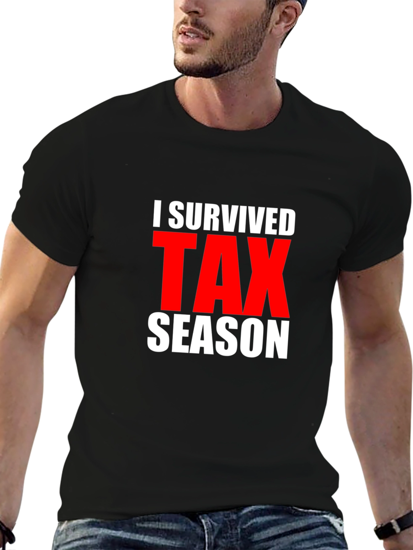 I Survived Tax Season Graphic Tee