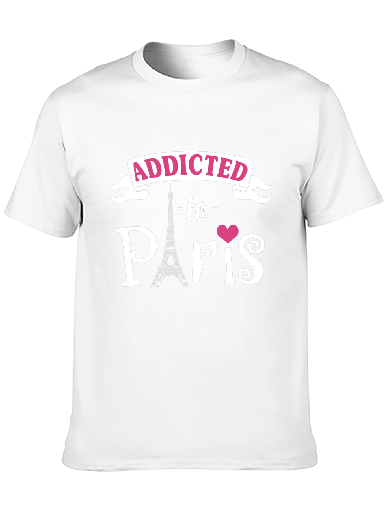Addicted to Paris Graphic Tee - Black