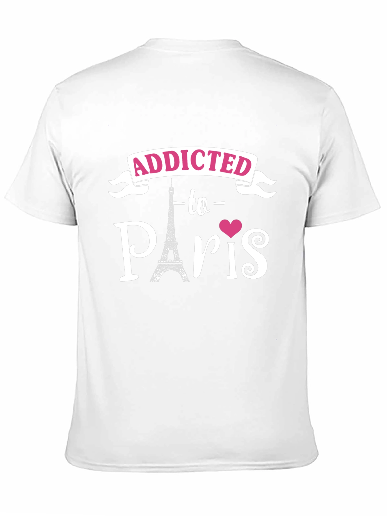 Addicted to Paris Graphic Tee - Black
