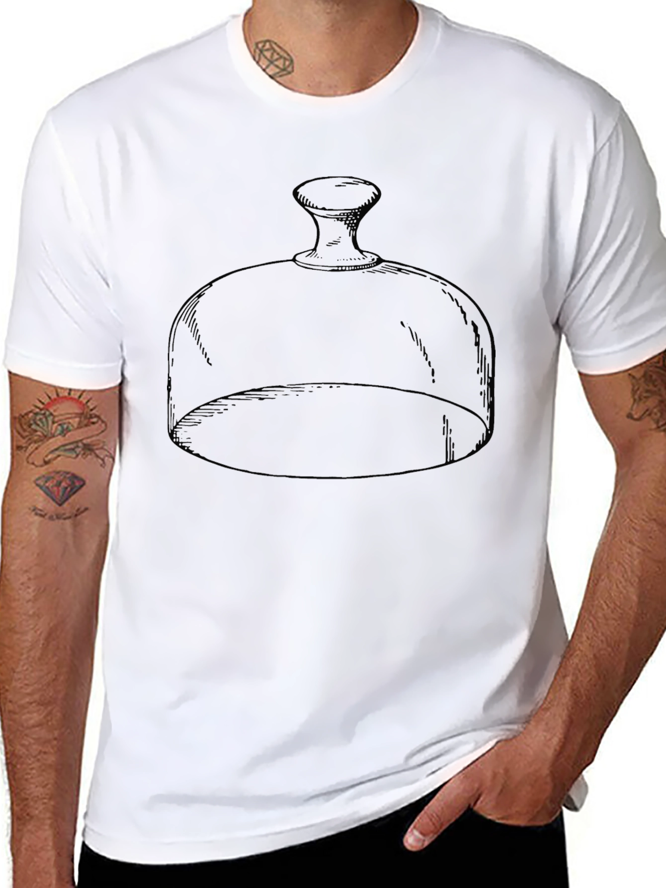 Graphic Tee: Dome Cover Design