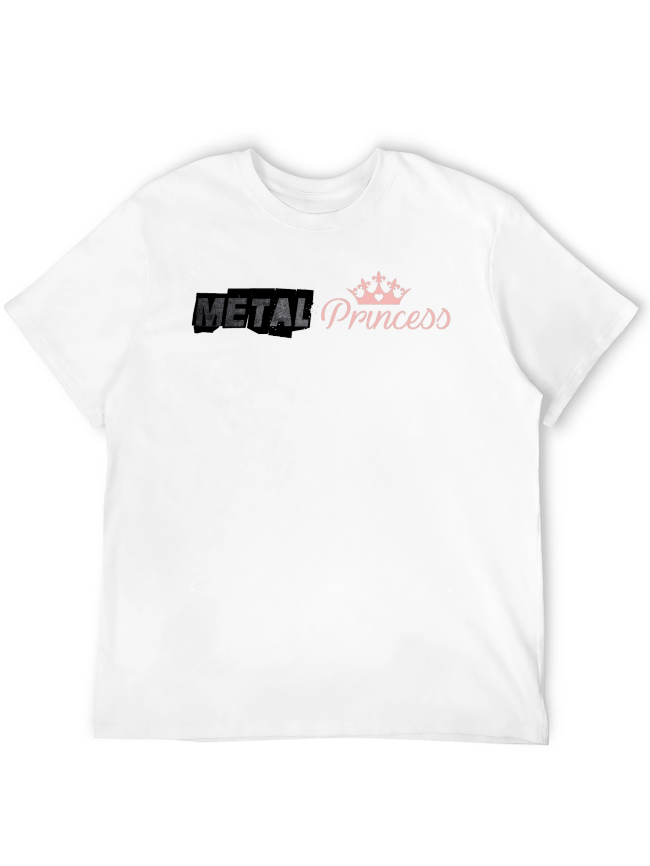 Metal Princess Graphic T-Shirt - Black