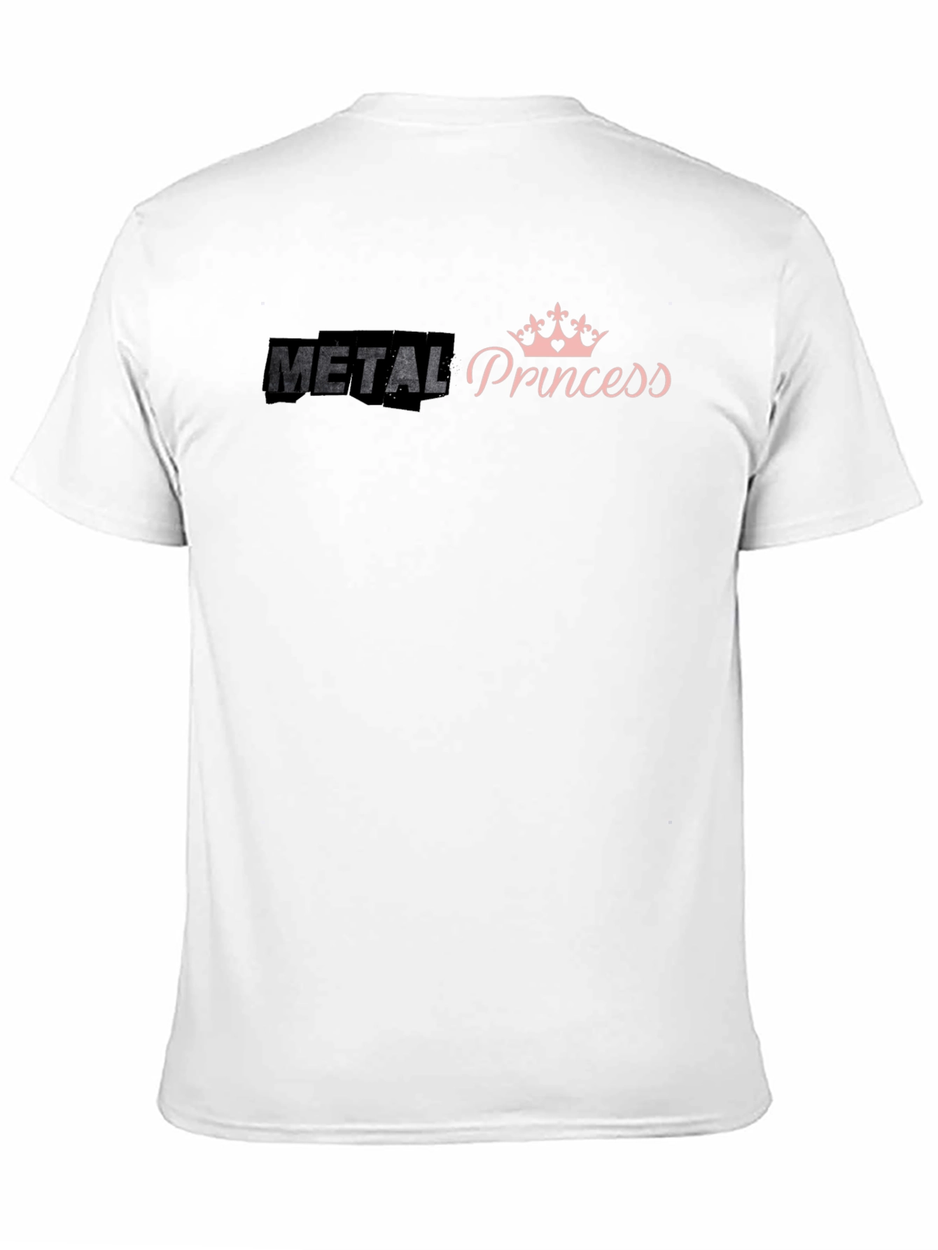 Metal Princess Graphic T-Shirt - Black