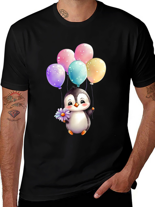 Penguin Balloons Graphic Tee