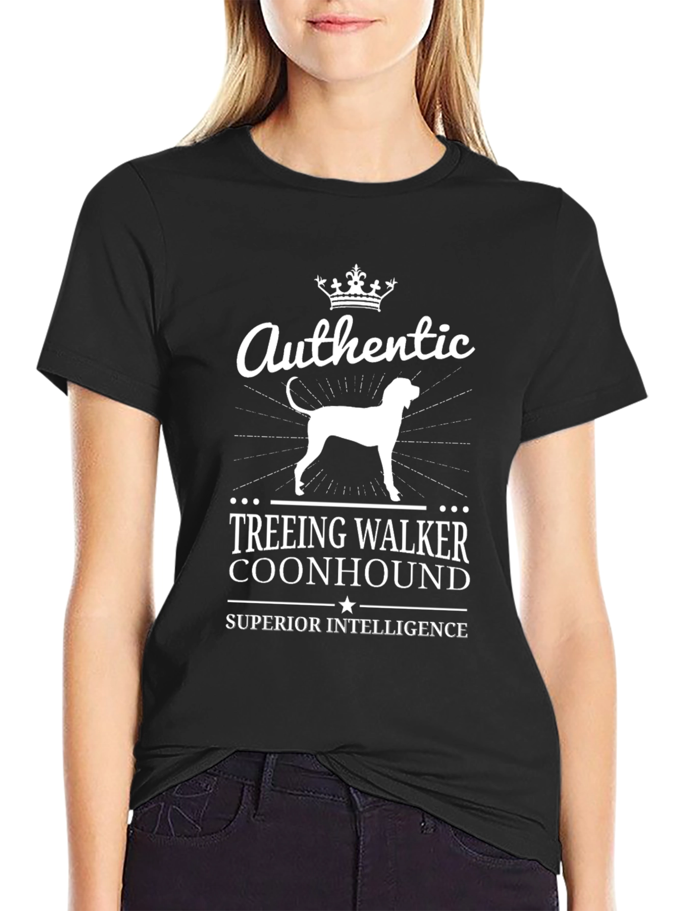 Authentic Treeing Walker Coonhound T-Shirt