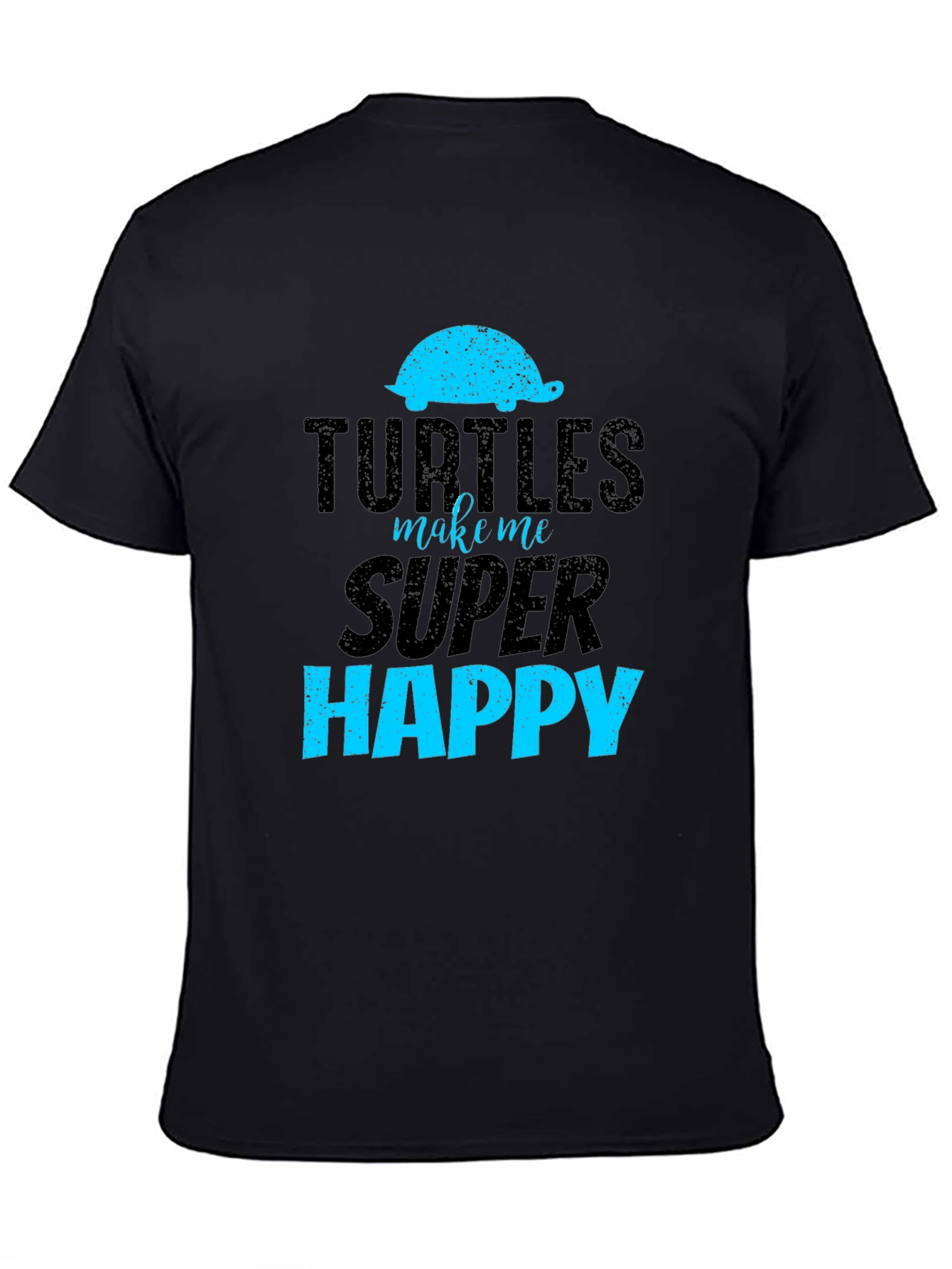 Turtles Make Me Super Happy Graphic T-Shirt