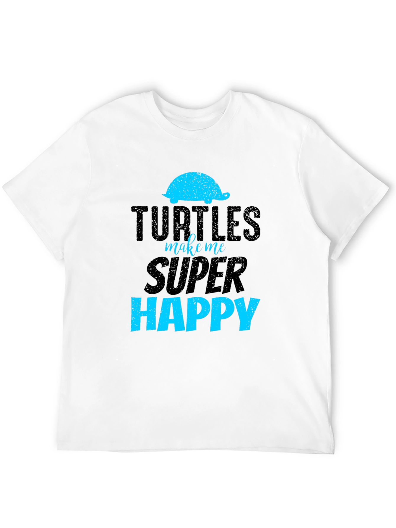 Turtles Make Me Super Happy Graphic T-Shirt