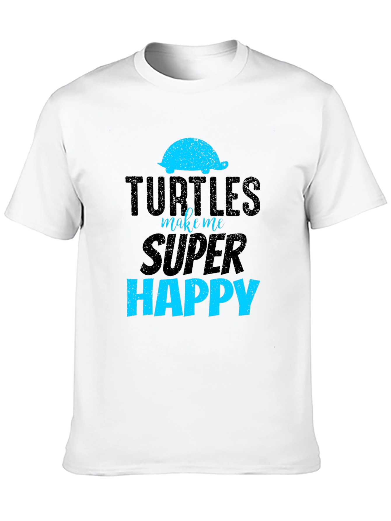 Turtles Make Me Super Happy Graphic T-Shirt