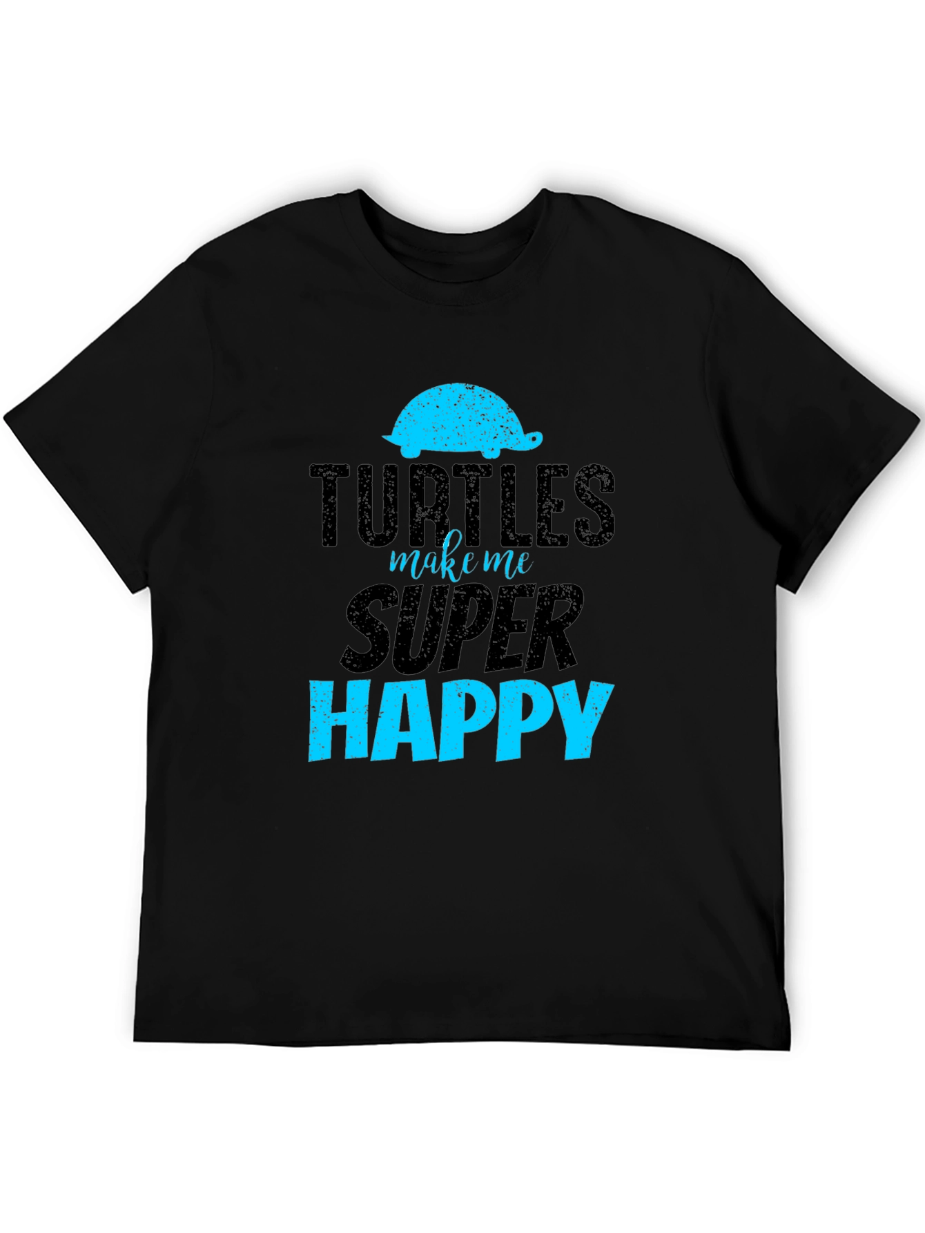 Turtles Make Me Super Happy Graphic T-Shirt