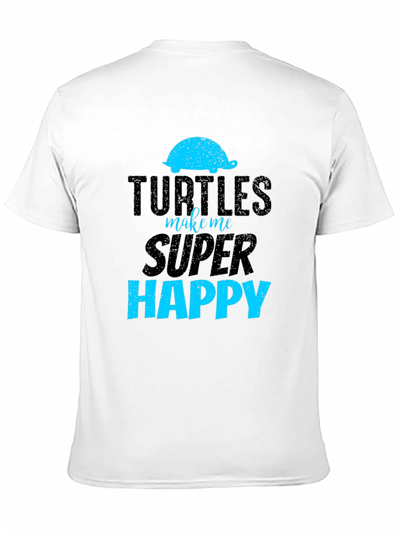 Turtles Make Me Super Happy Graphic T-Shirt