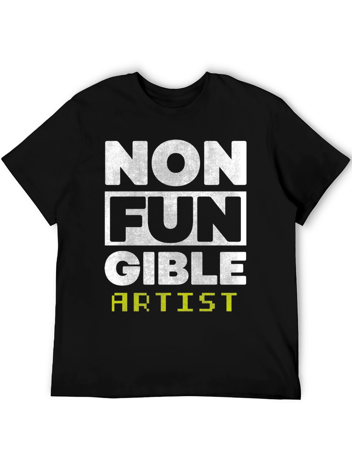 Non Fungible Artist Black Graphic Tee