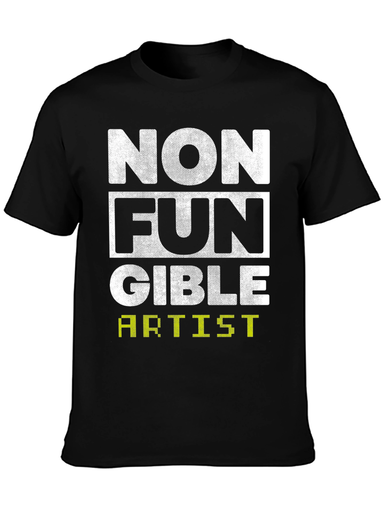 Non Fungible Artist Black Graphic Tee