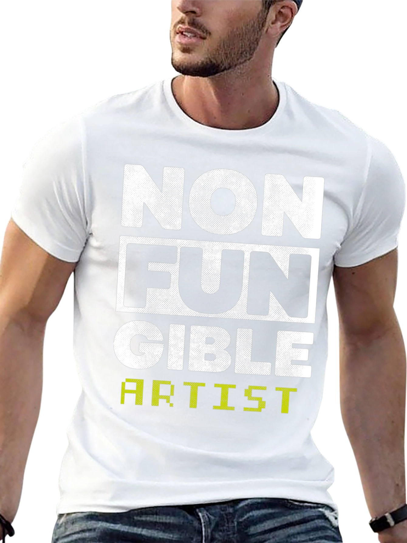 Non Fungible Artist Black Graphic Tee