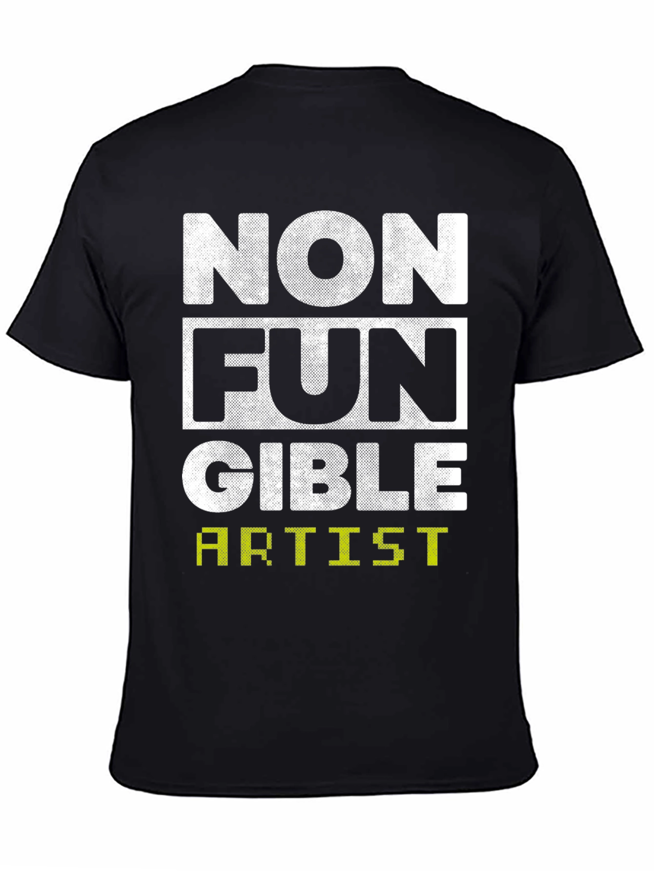 Non Fungible Artist Black Graphic Tee