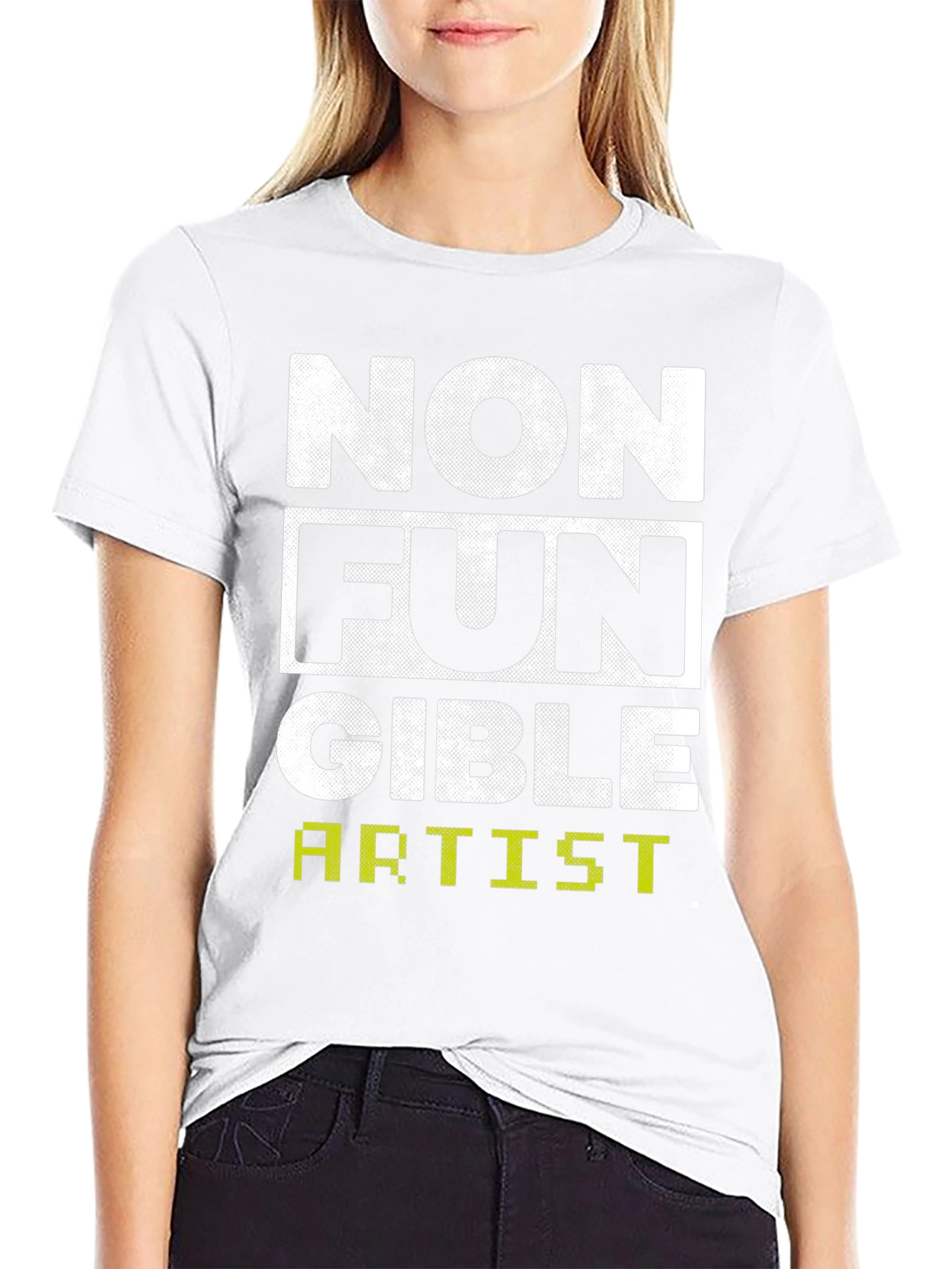 Non Fungible Artist Black Graphic Tee