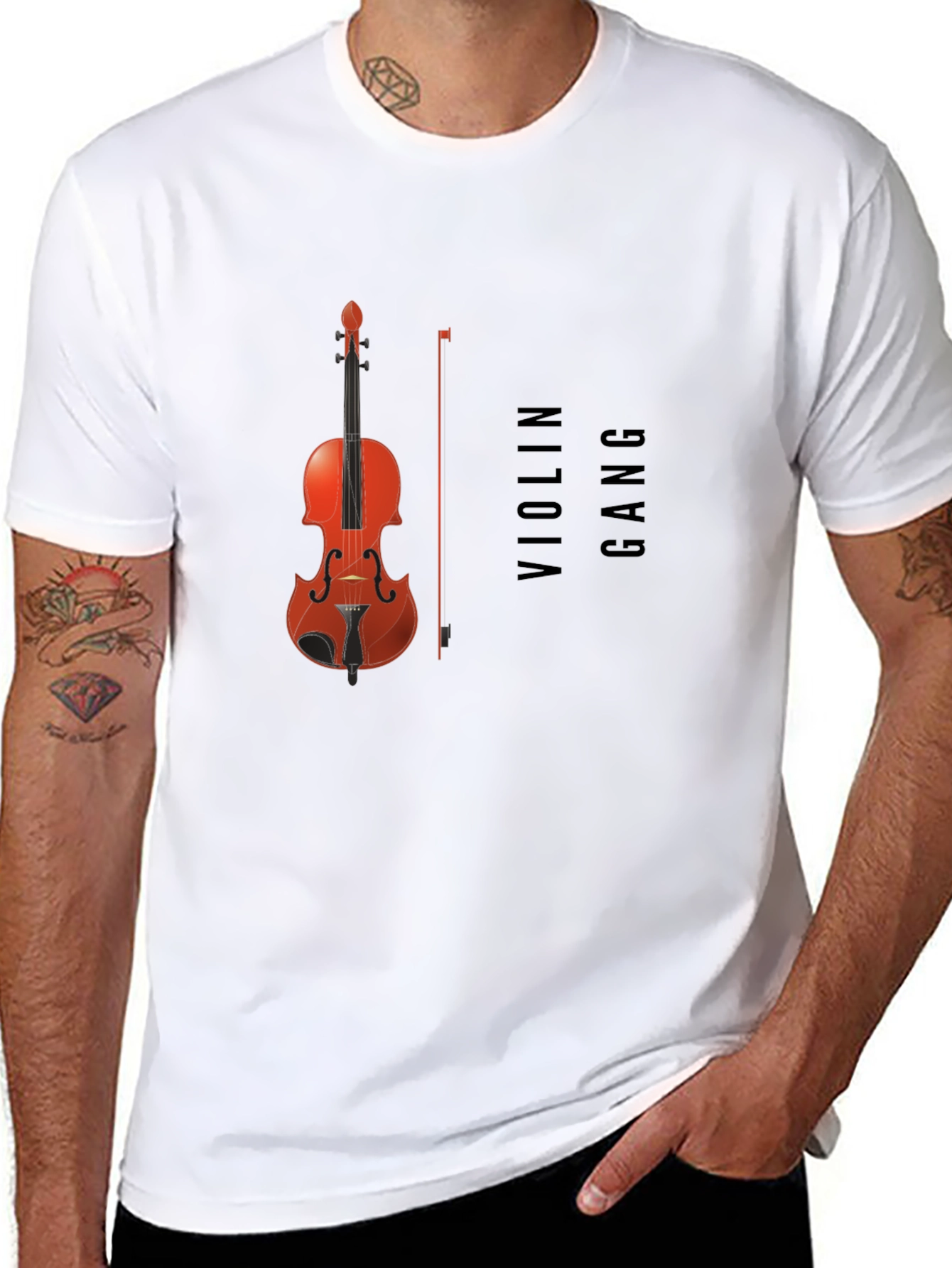 Violin Gang Graphic Tee - Musicians Apparel