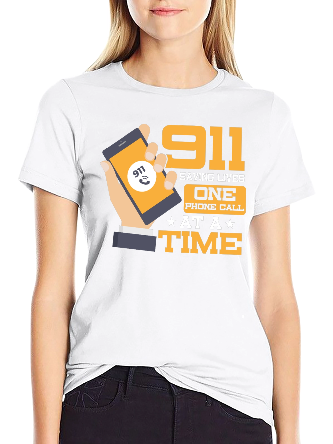 911 Saving Lives Tee