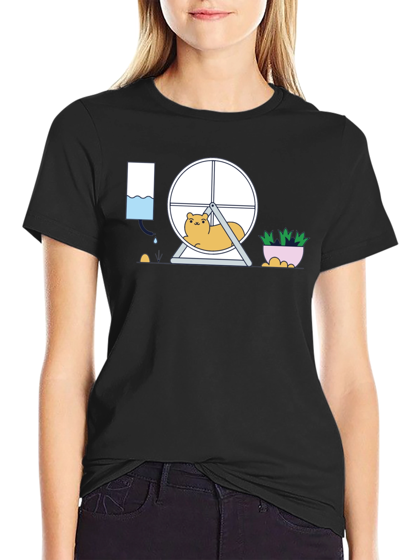 Hamster Wheel Graphic Tee