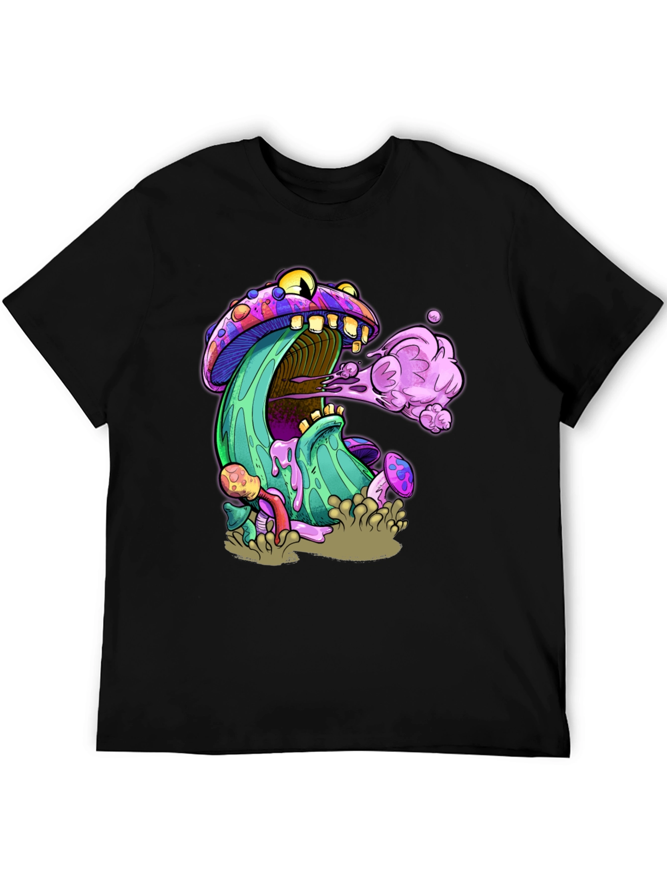 Psychedelic Mushroom Graphic T-Shirt