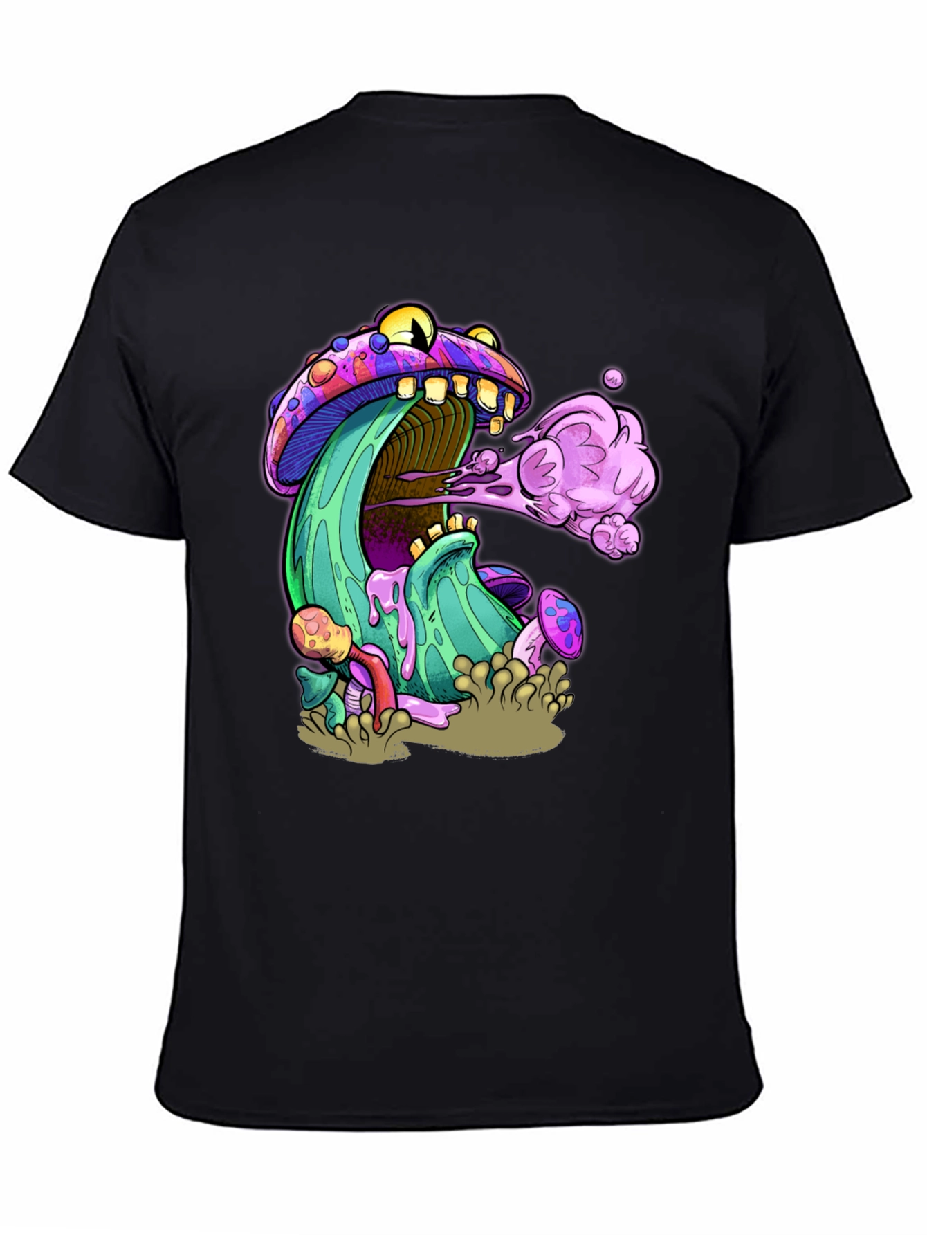 Psychedelic Mushroom Graphic T-Shirt
