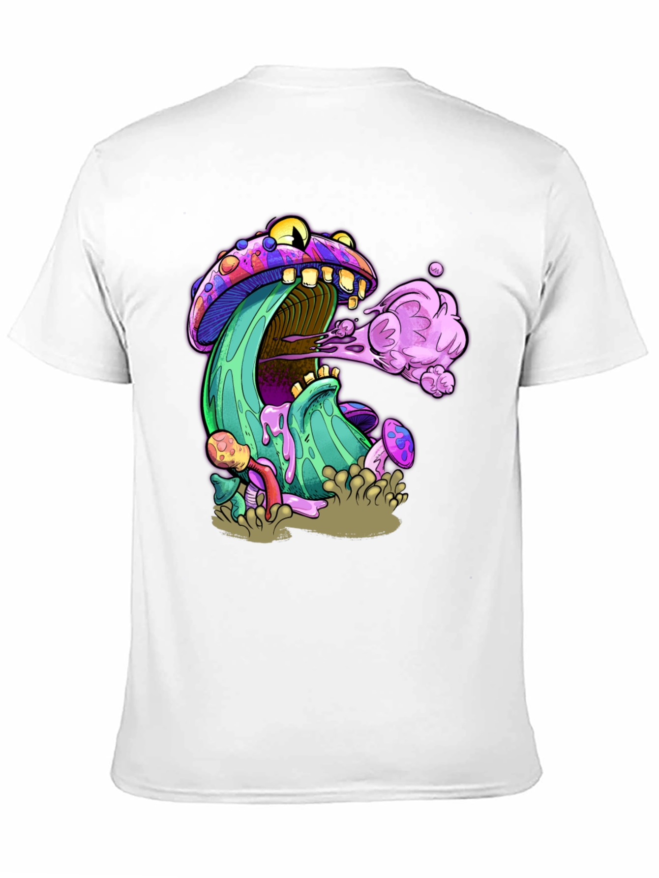 Psychedelic Mushroom Graphic T-Shirt