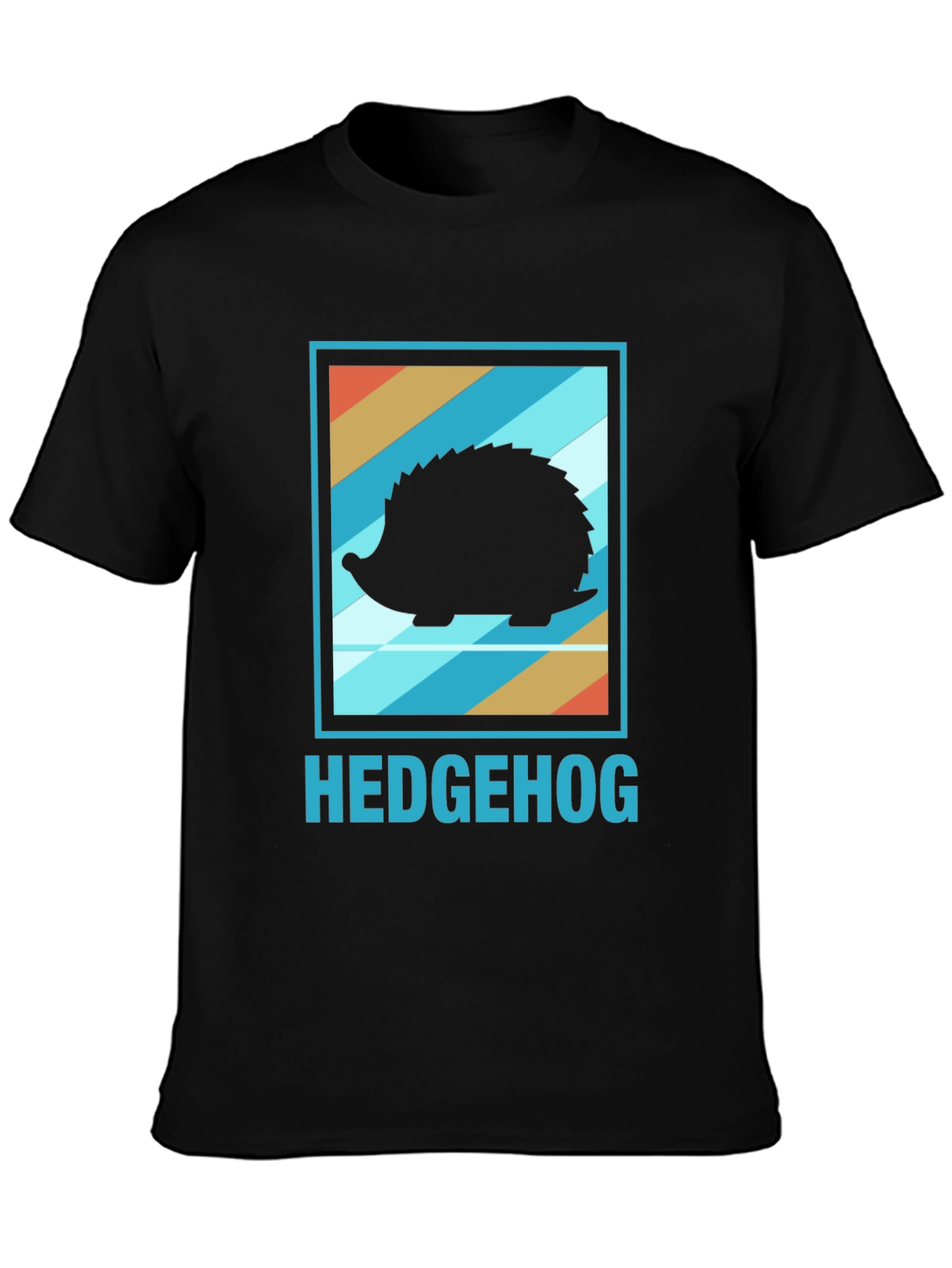 Cool Hedgehog Graphic T-Shirt