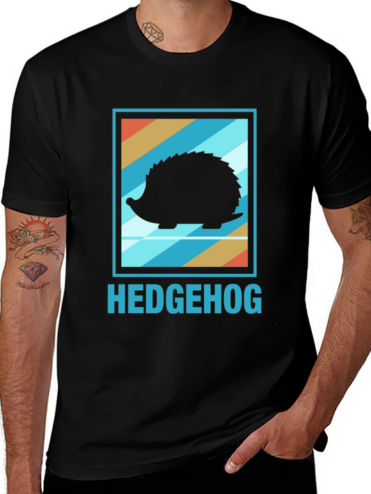 Cool Hedgehog Graphic T-Shirt