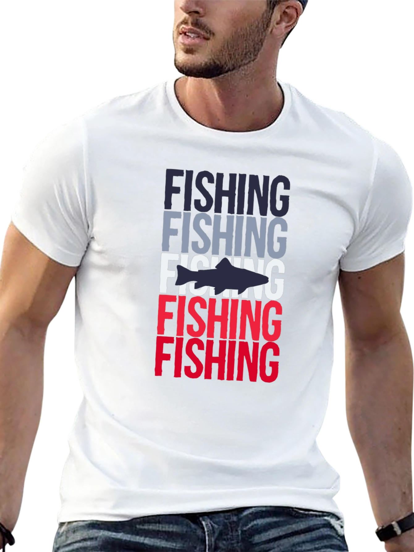 Fishing Graphic T-Shirt - Stylish Angler Apparel