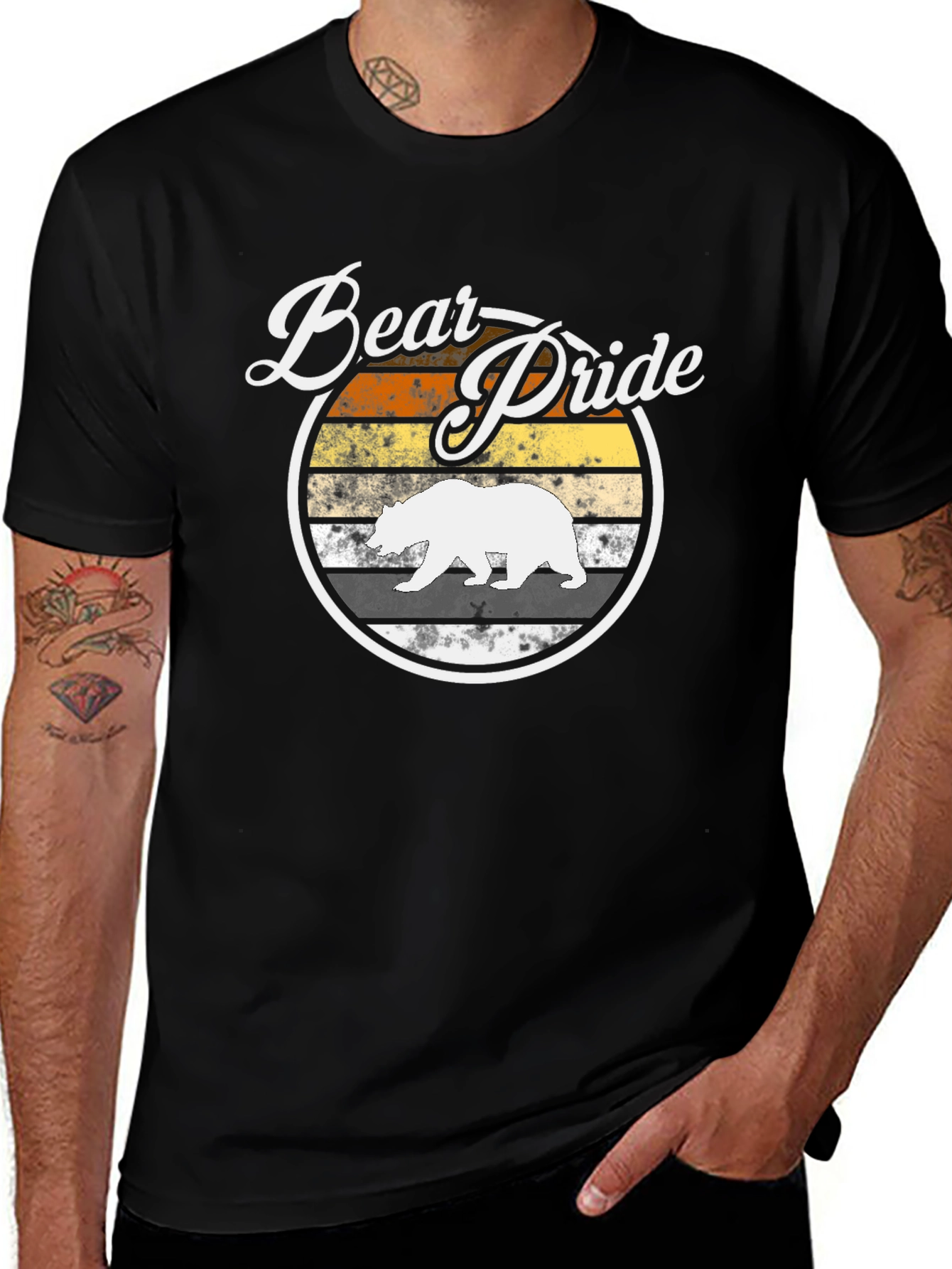 Bear Pride T-Shirt - Gay LGBTQ Support