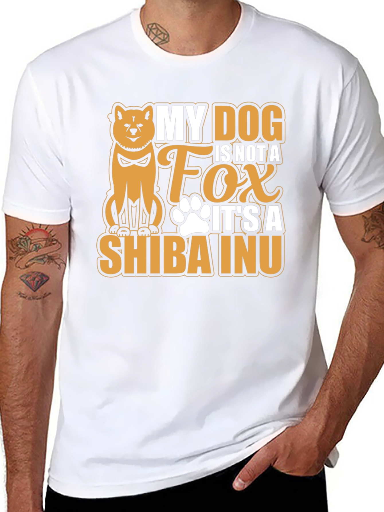 My Dog is Not a Fox Shiba Inu T-Shirt