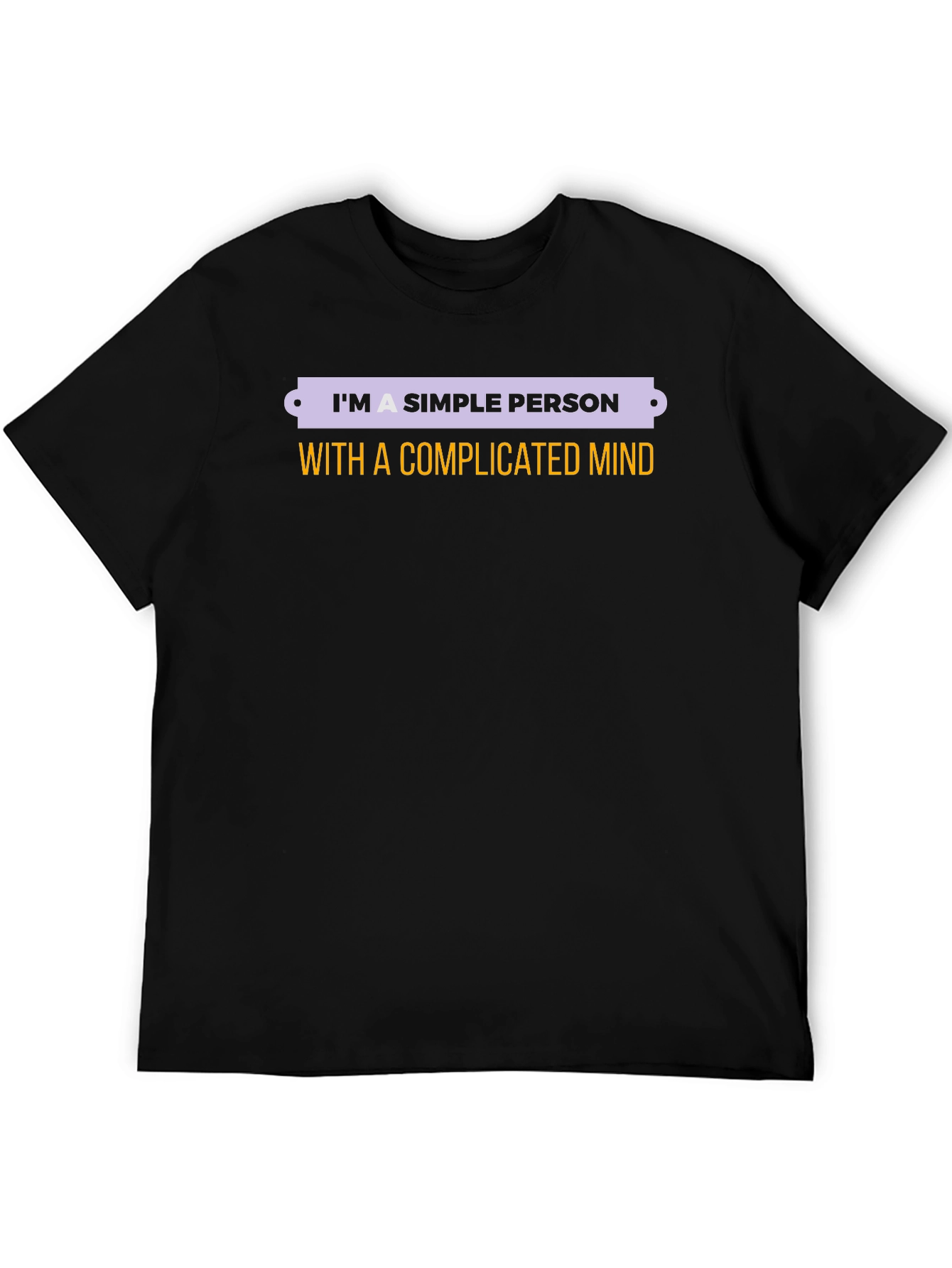 Simple Person Complicated Mind Graphic Tee