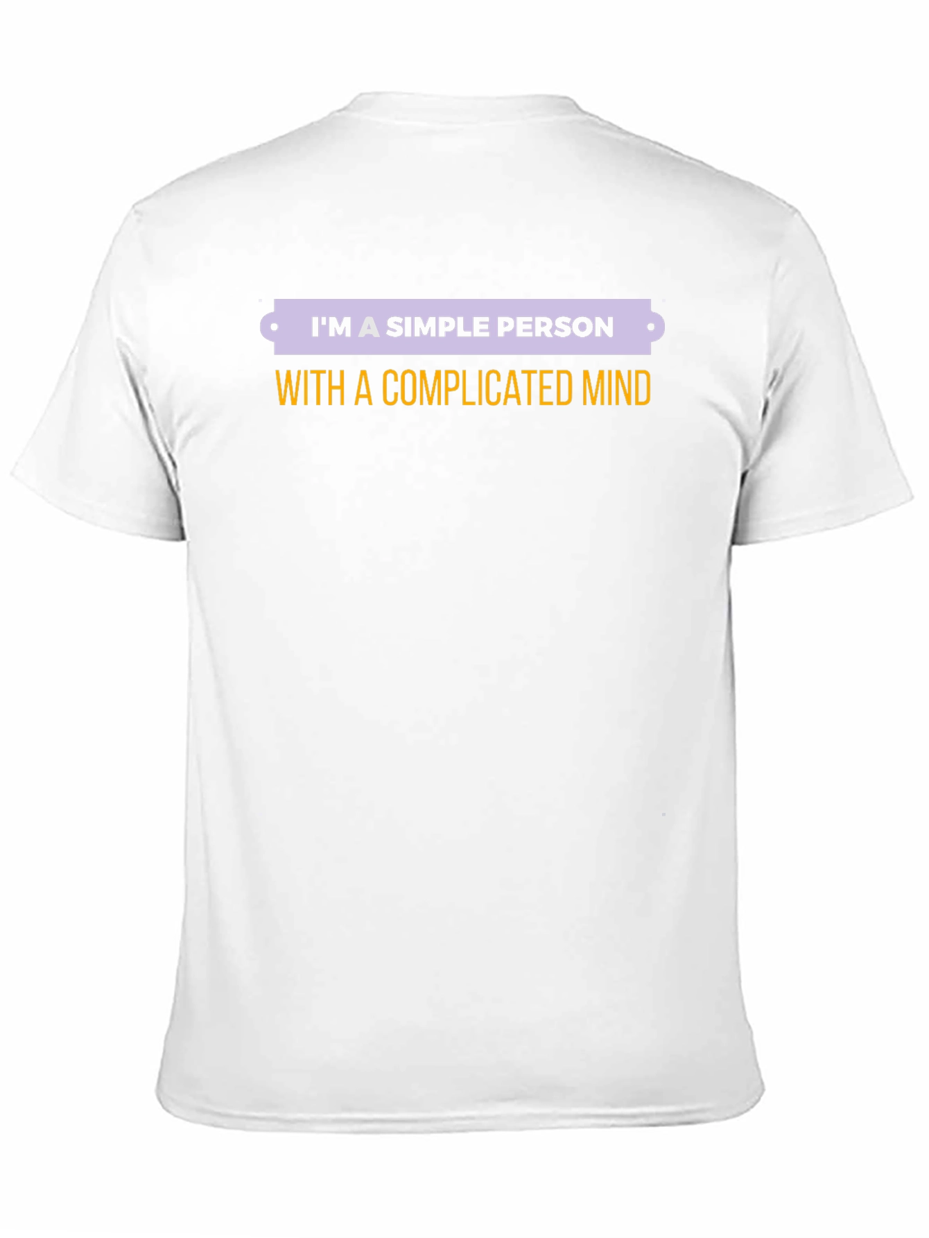 Simple Person Complicated Mind Graphic Tee