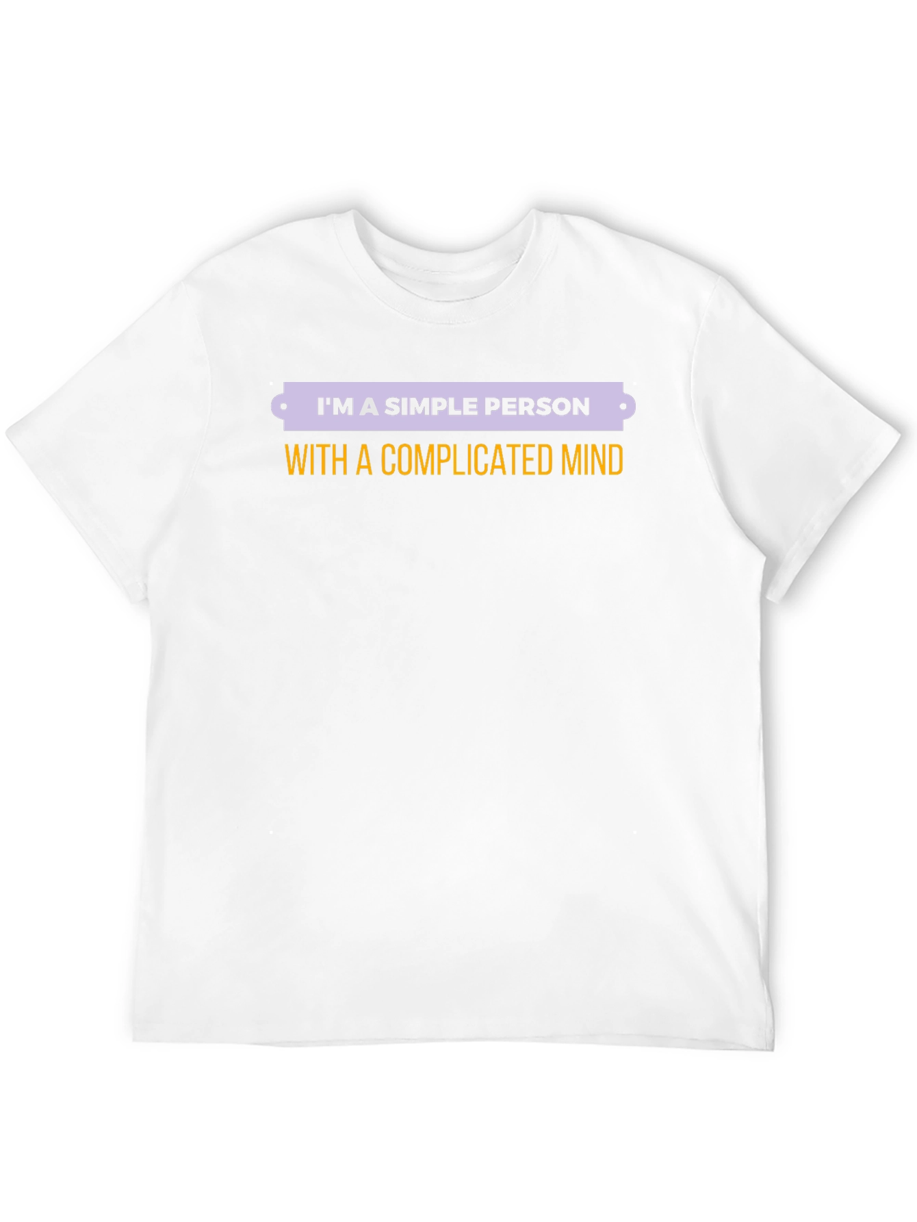 Simple Person Complicated Mind Graphic Tee