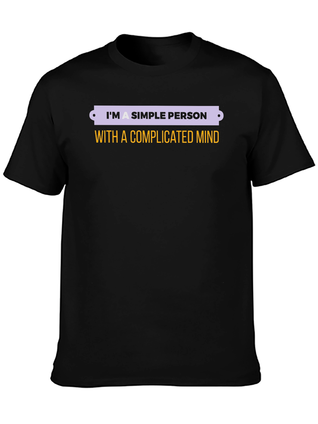 Simple Person Complicated Mind Graphic Tee