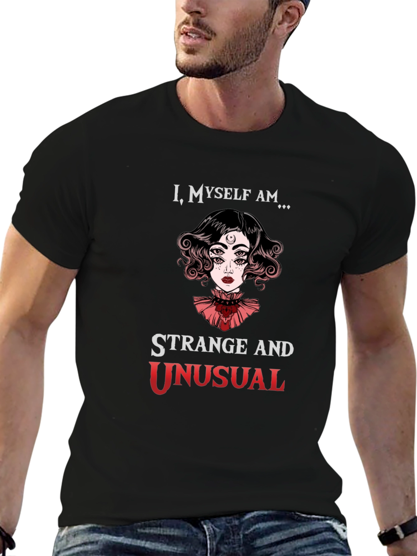 Strange and Unusual Graphic T-Shirt