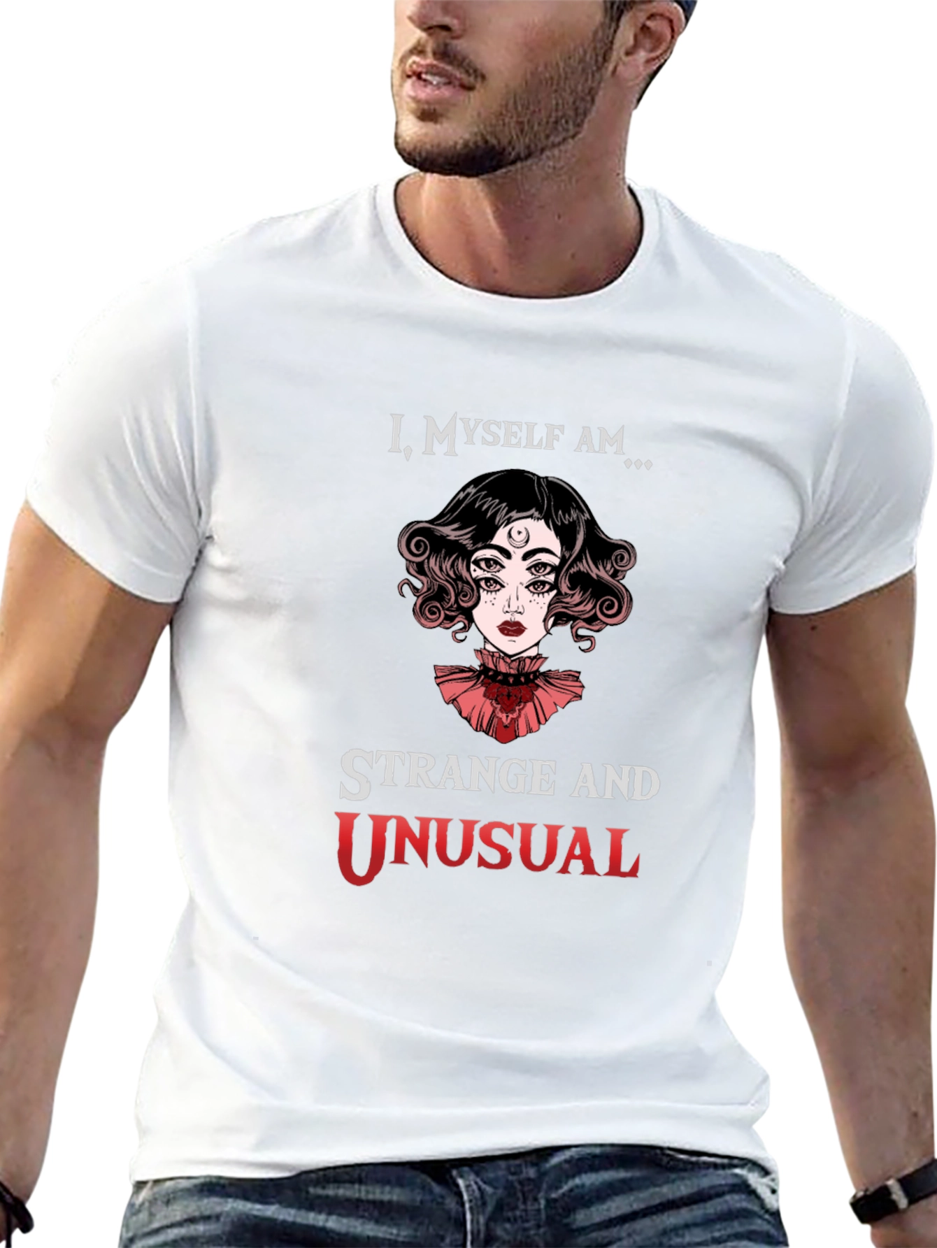 Strange and Unusual Graphic T-Shirt