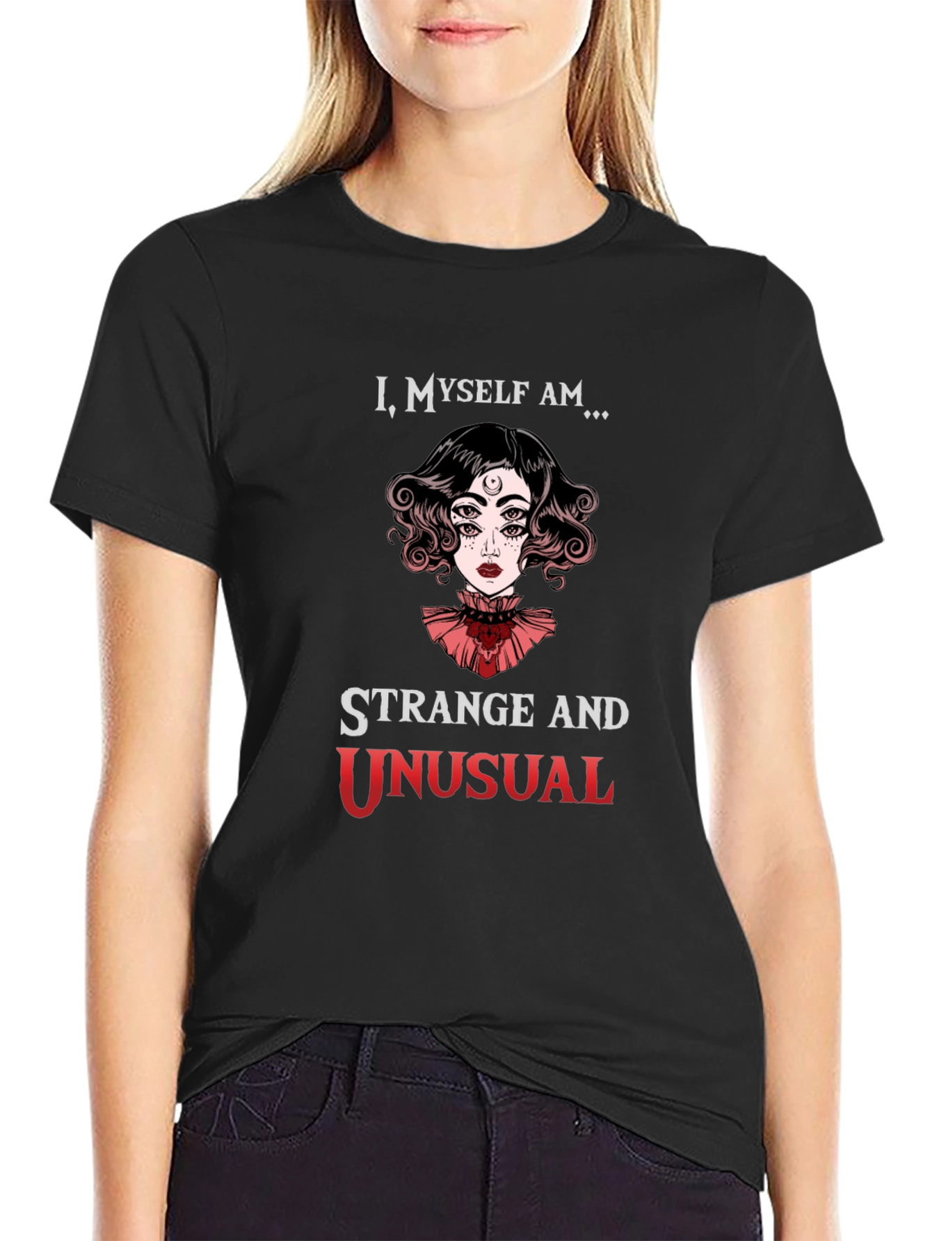 Strange and Unusual Graphic T-Shirt