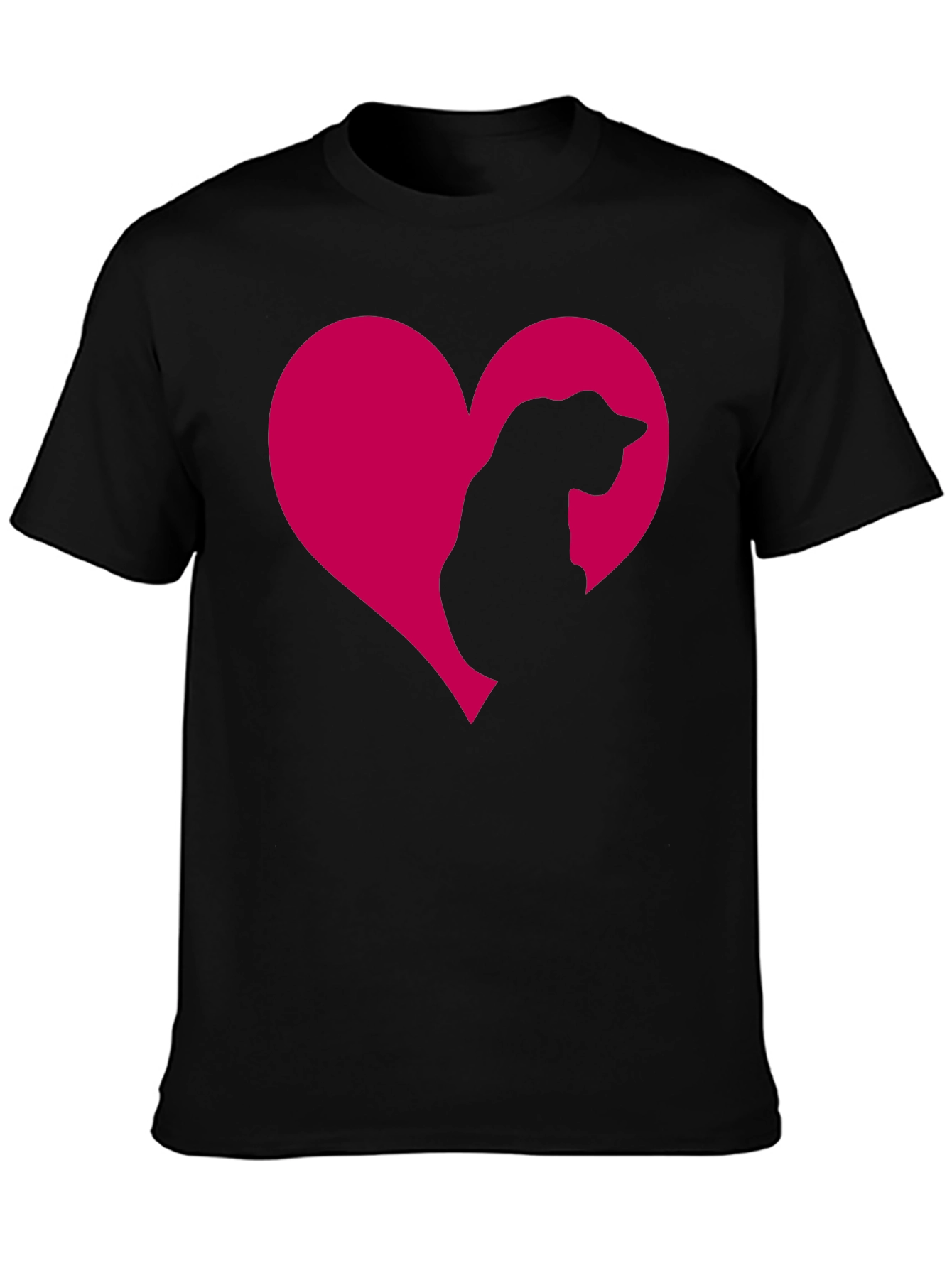 Cat Heart Tee - Adorable Feline Love T-Shirt