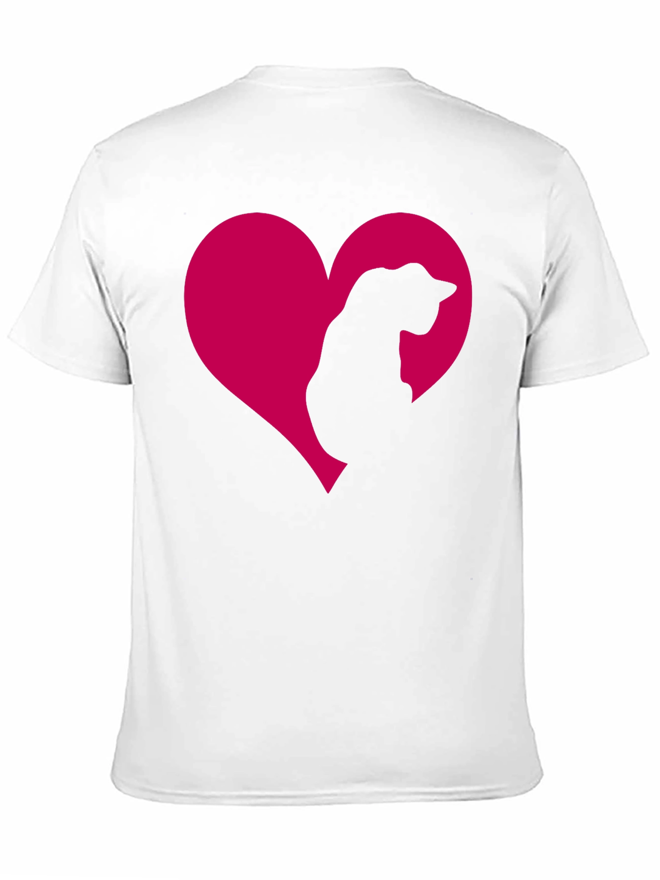 Cat Heart Tee - Adorable Feline Love T-Shirt