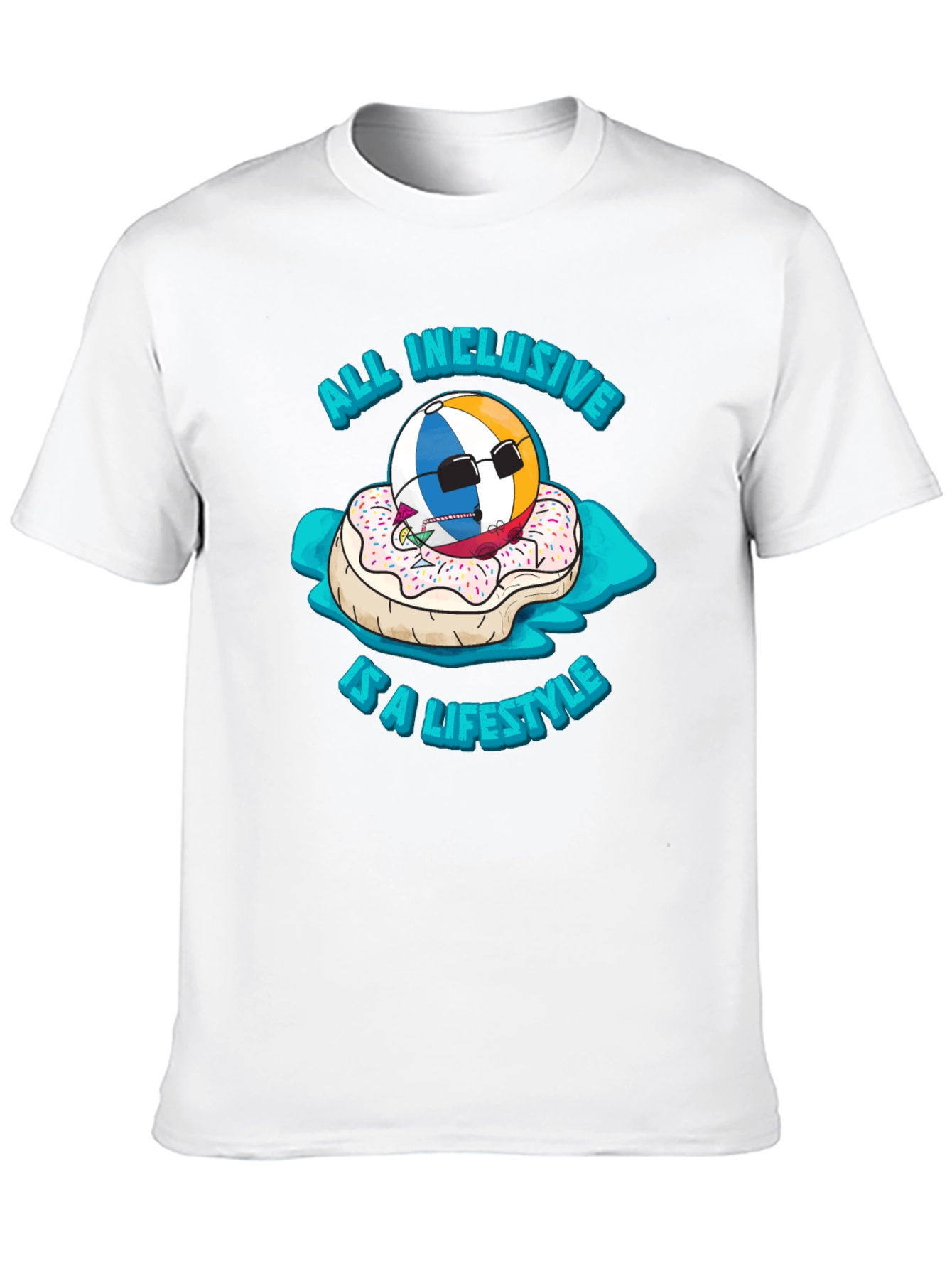 All Inclusive Lifestyle Graphic T-Shirt