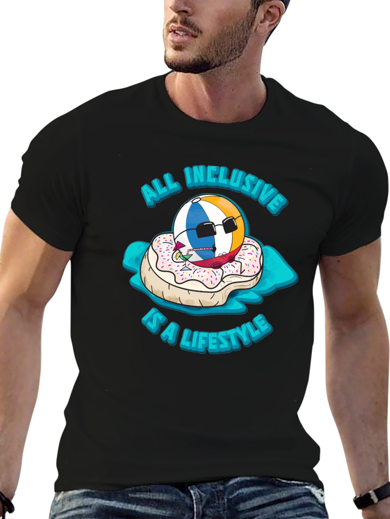 All Inclusive Lifestyle Graphic T-Shirt