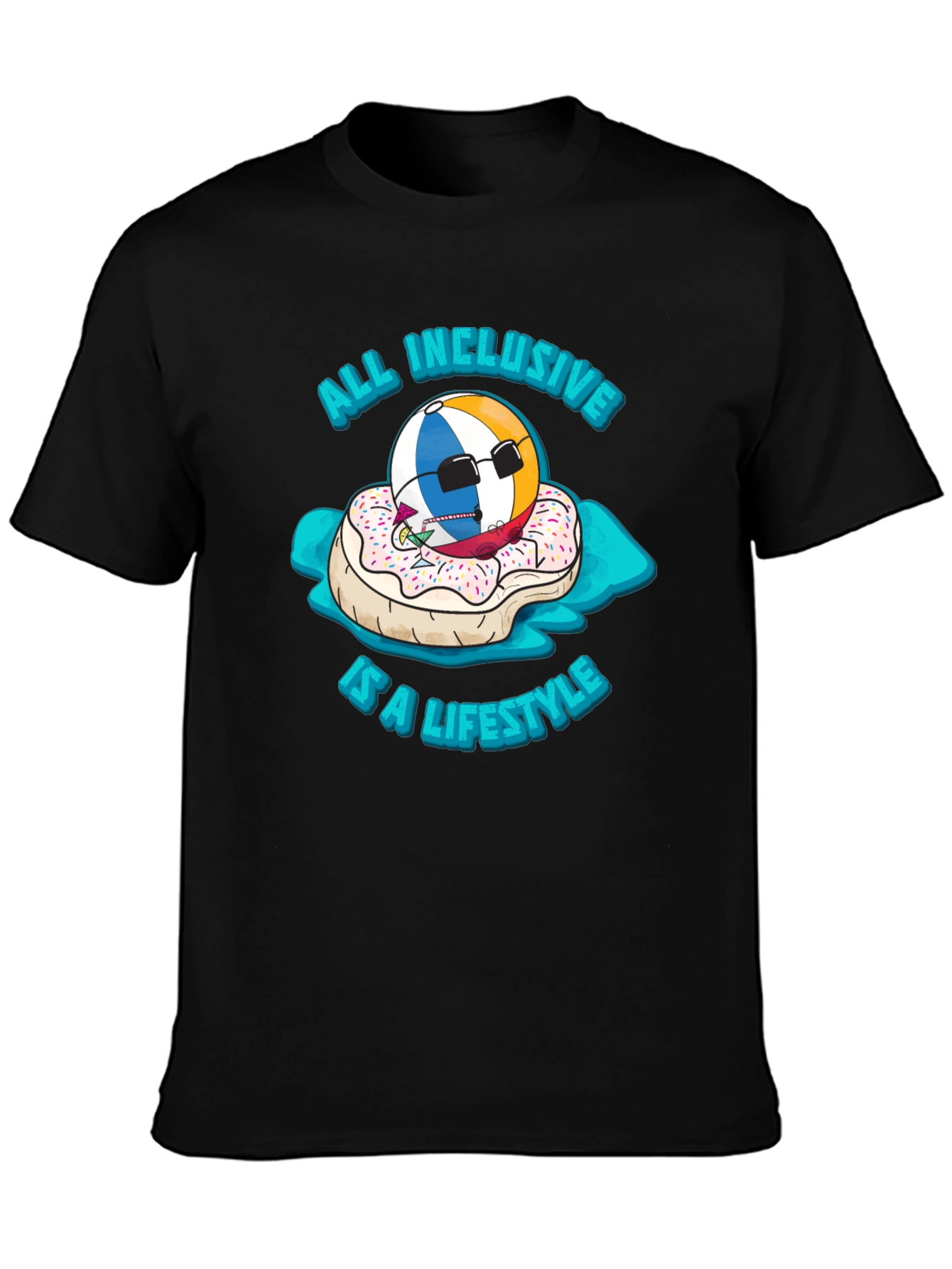 All Inclusive Lifestyle Graphic T-Shirt
