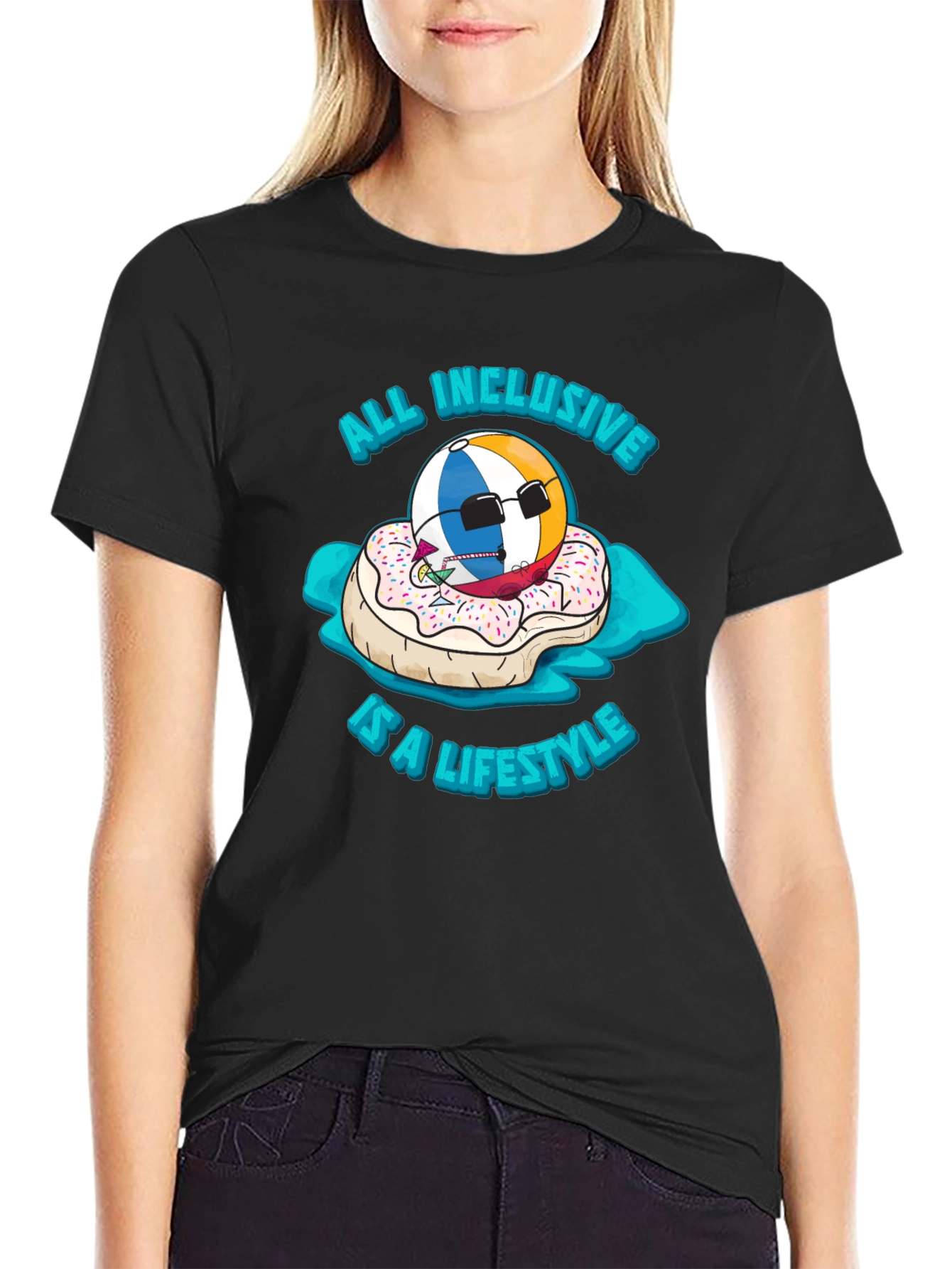 All Inclusive Lifestyle Graphic T-Shirt