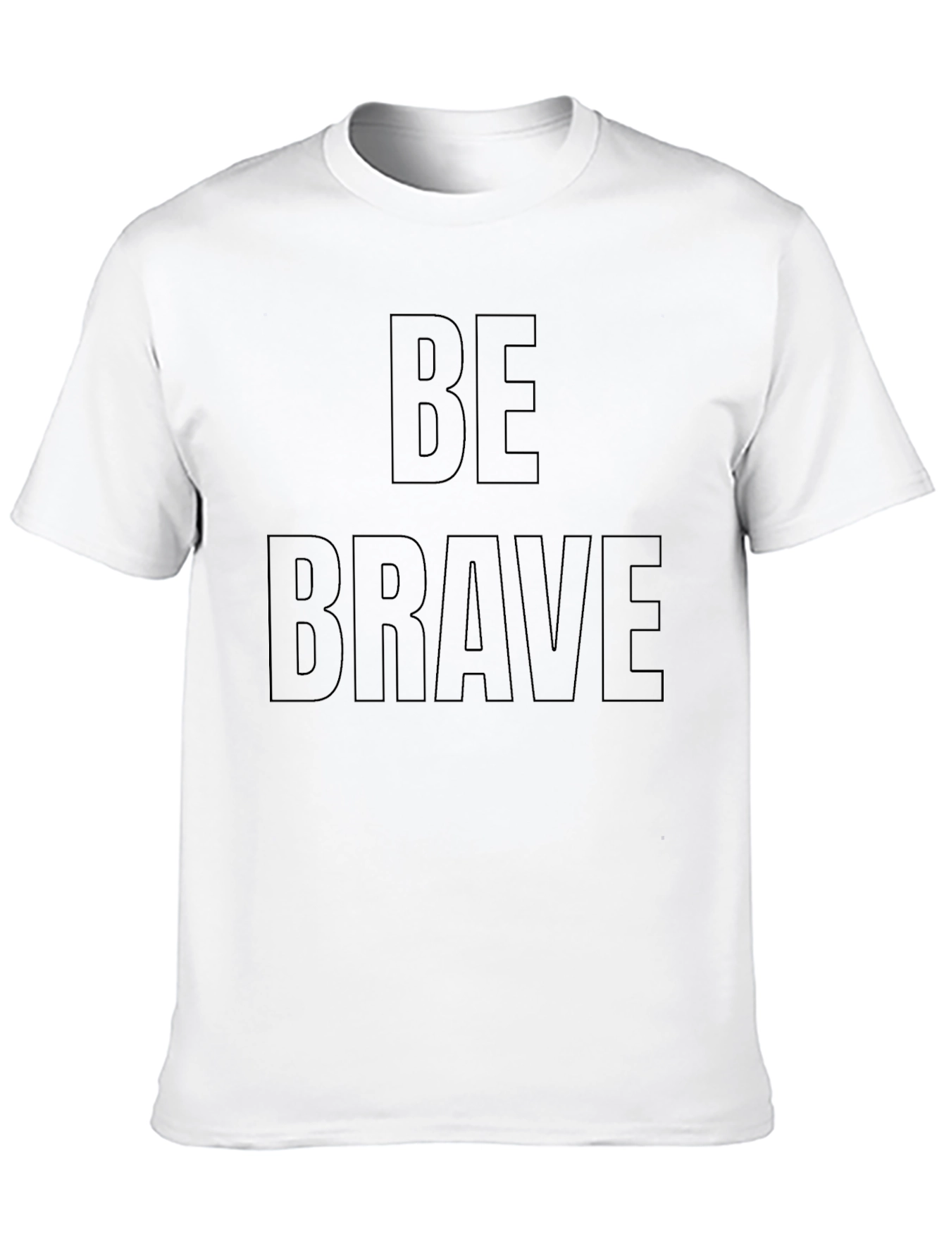 Be Brave Black T-Shirt