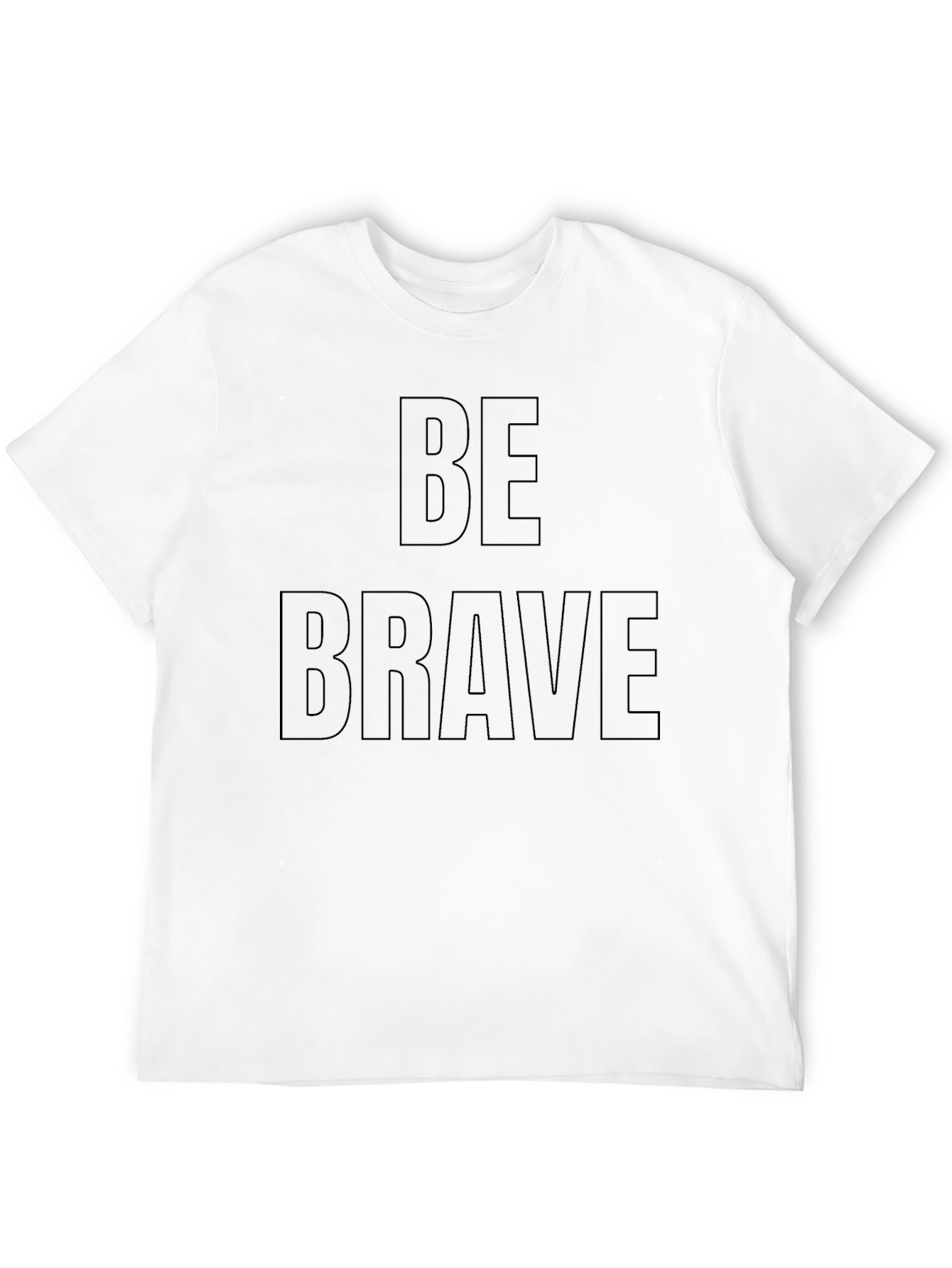 Be Brave Black T-Shirt