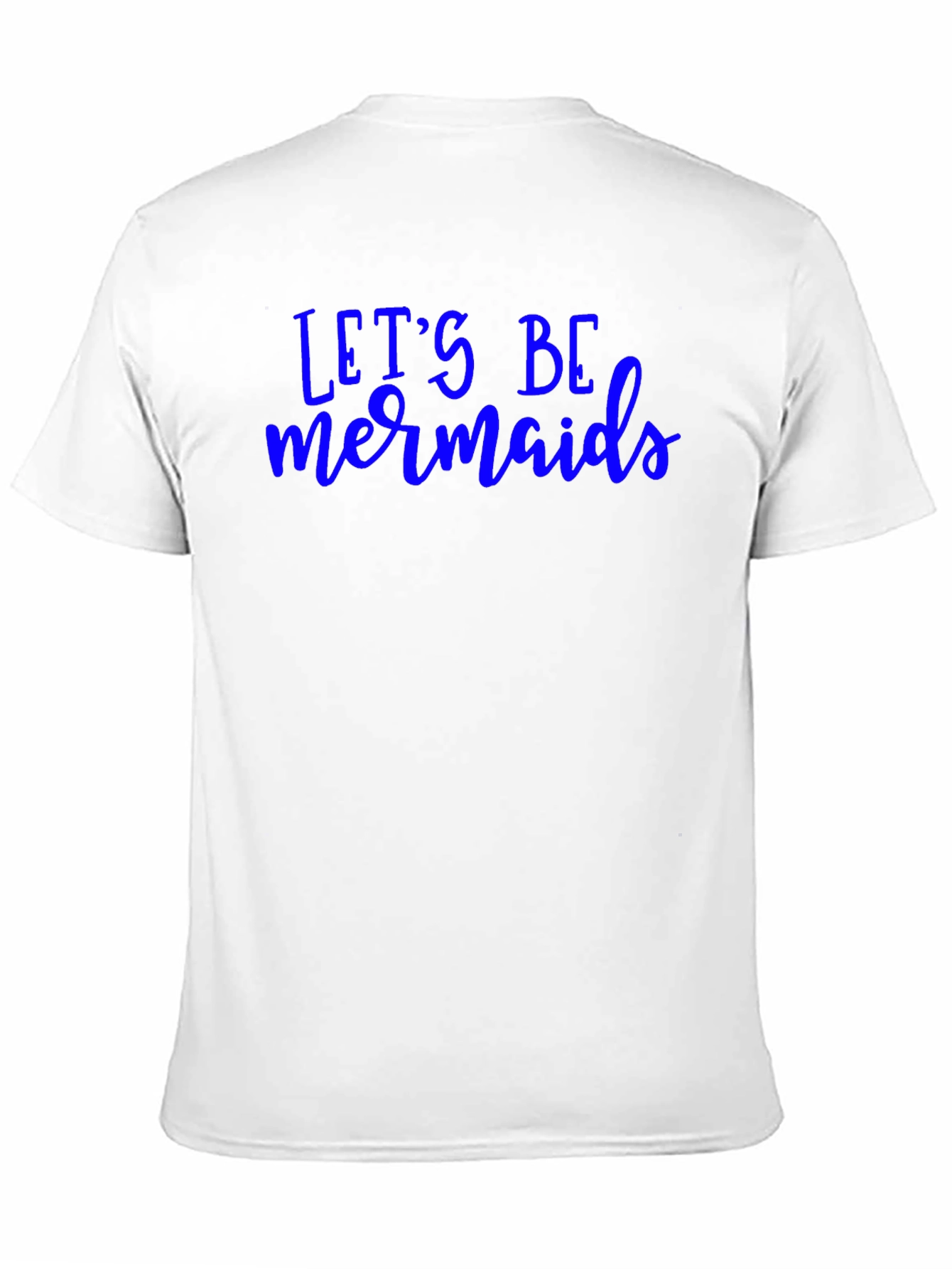 Lets Be Mermaids Graphic Tee - Trendy Black T-Shirt