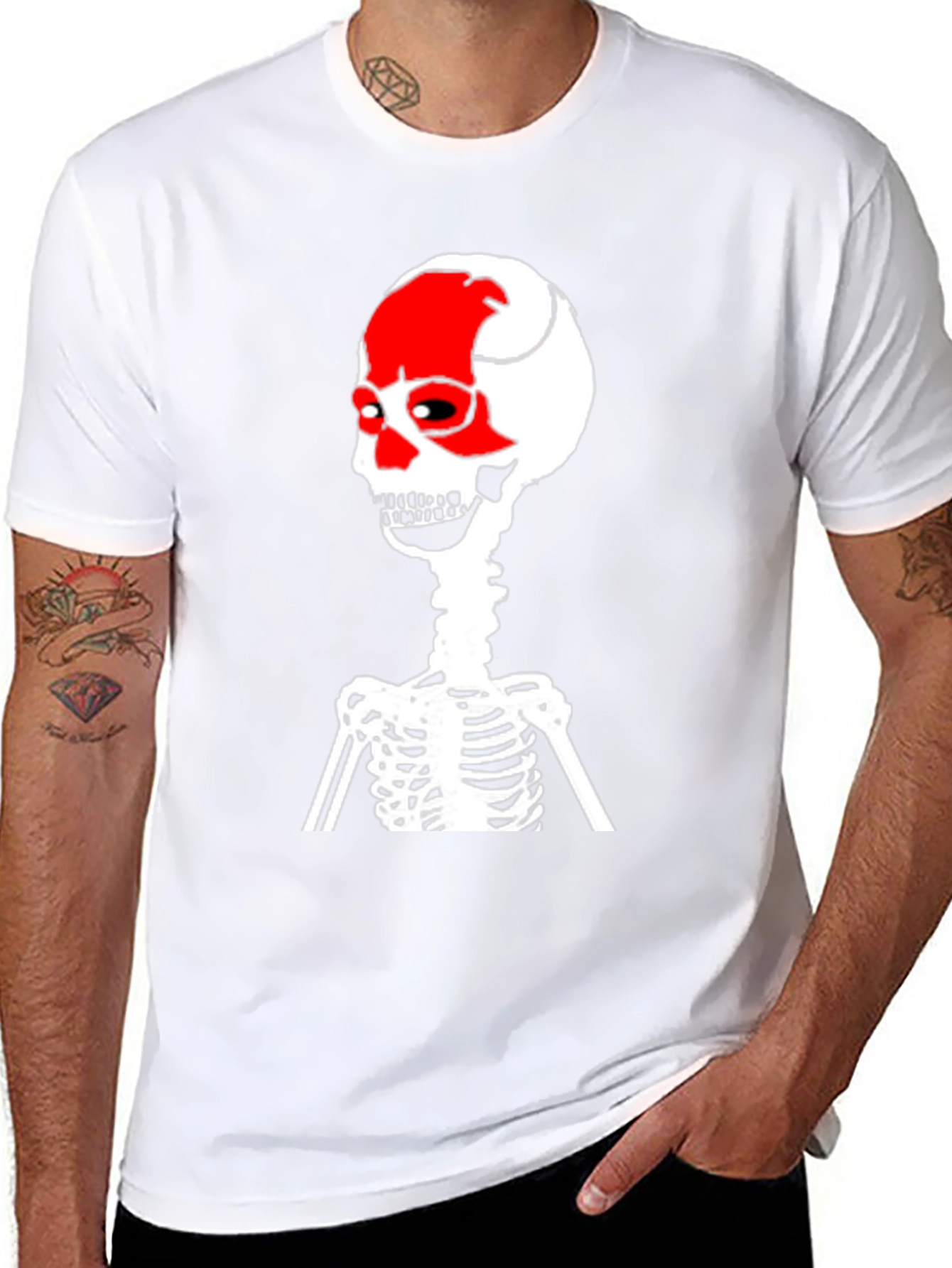 Skull & Bones Black Graphic T-Shirt