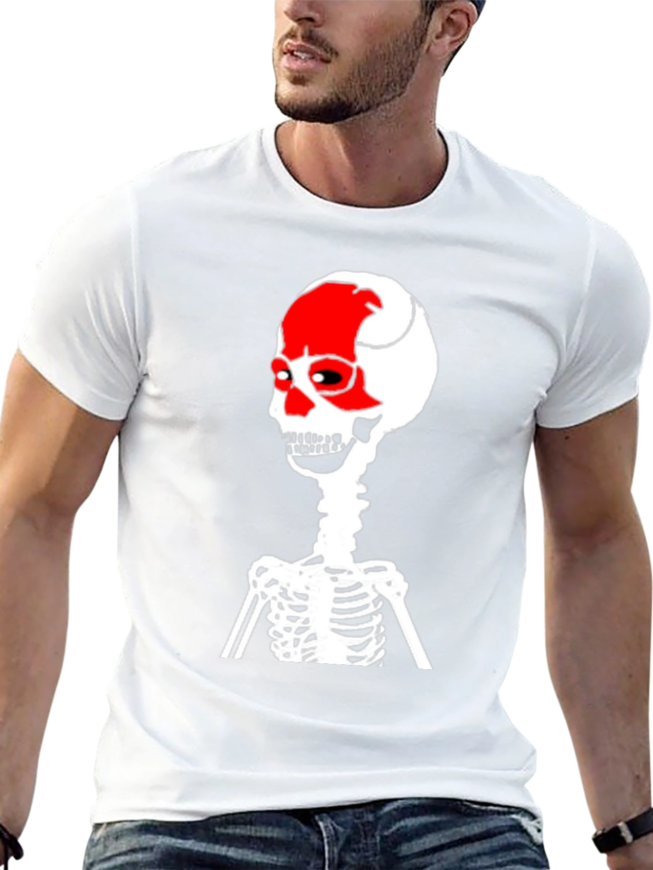 Skull & Bones Black Graphic T-Shirt